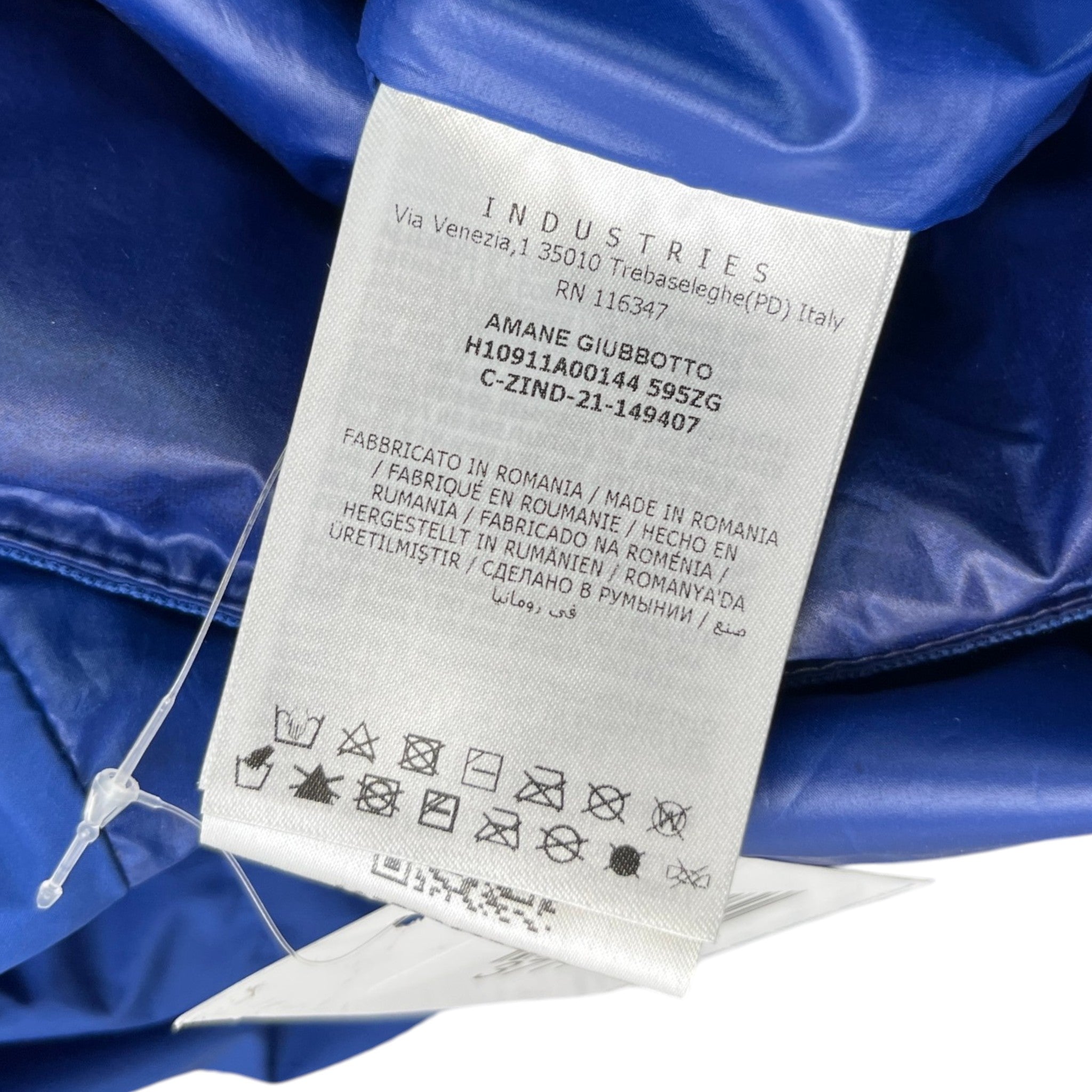 Men's Amane Windbreaker Blue Size 5 / XXL