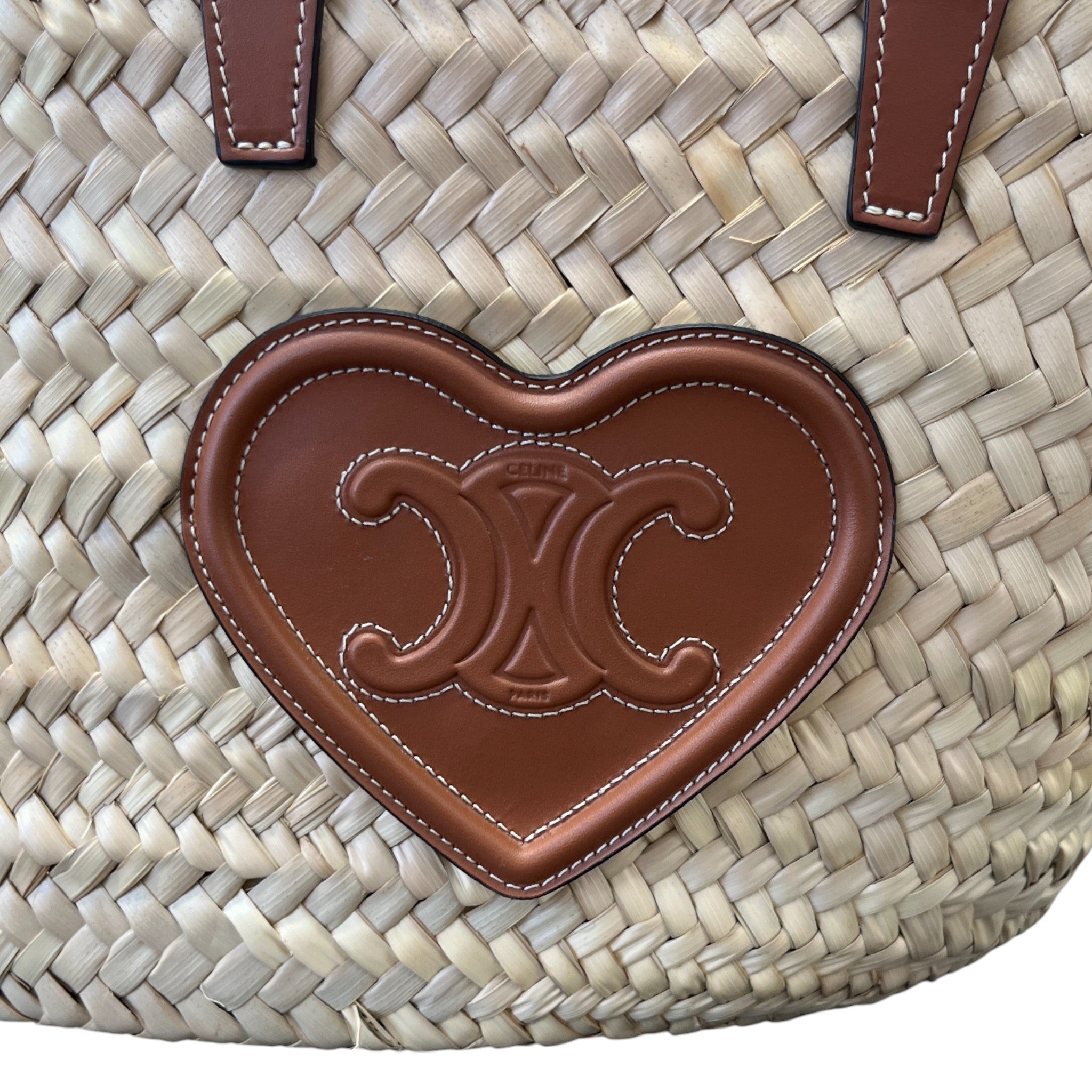 Women's Raffier Panier Teen Triomphe Basket Bag Brown