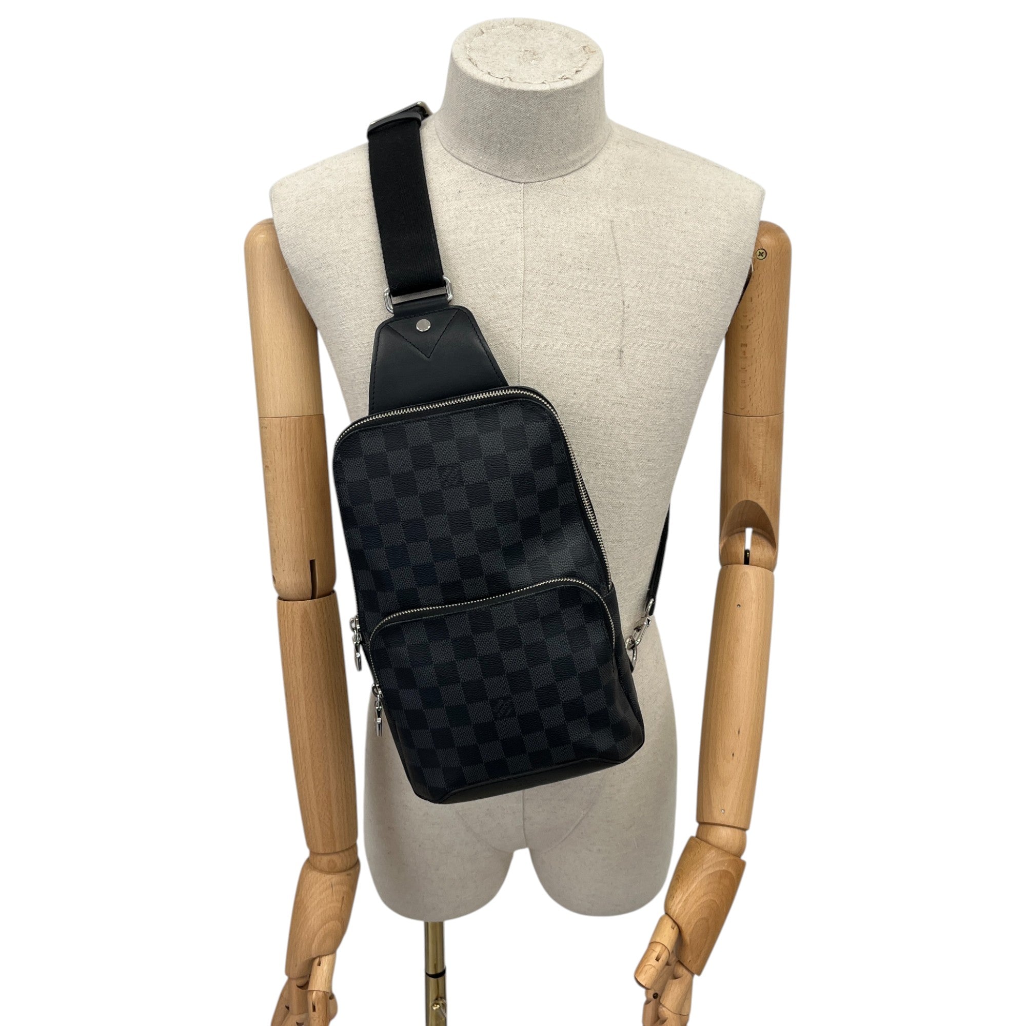 Men's Damier Graphite Avenue Sling N41719 Bag Black