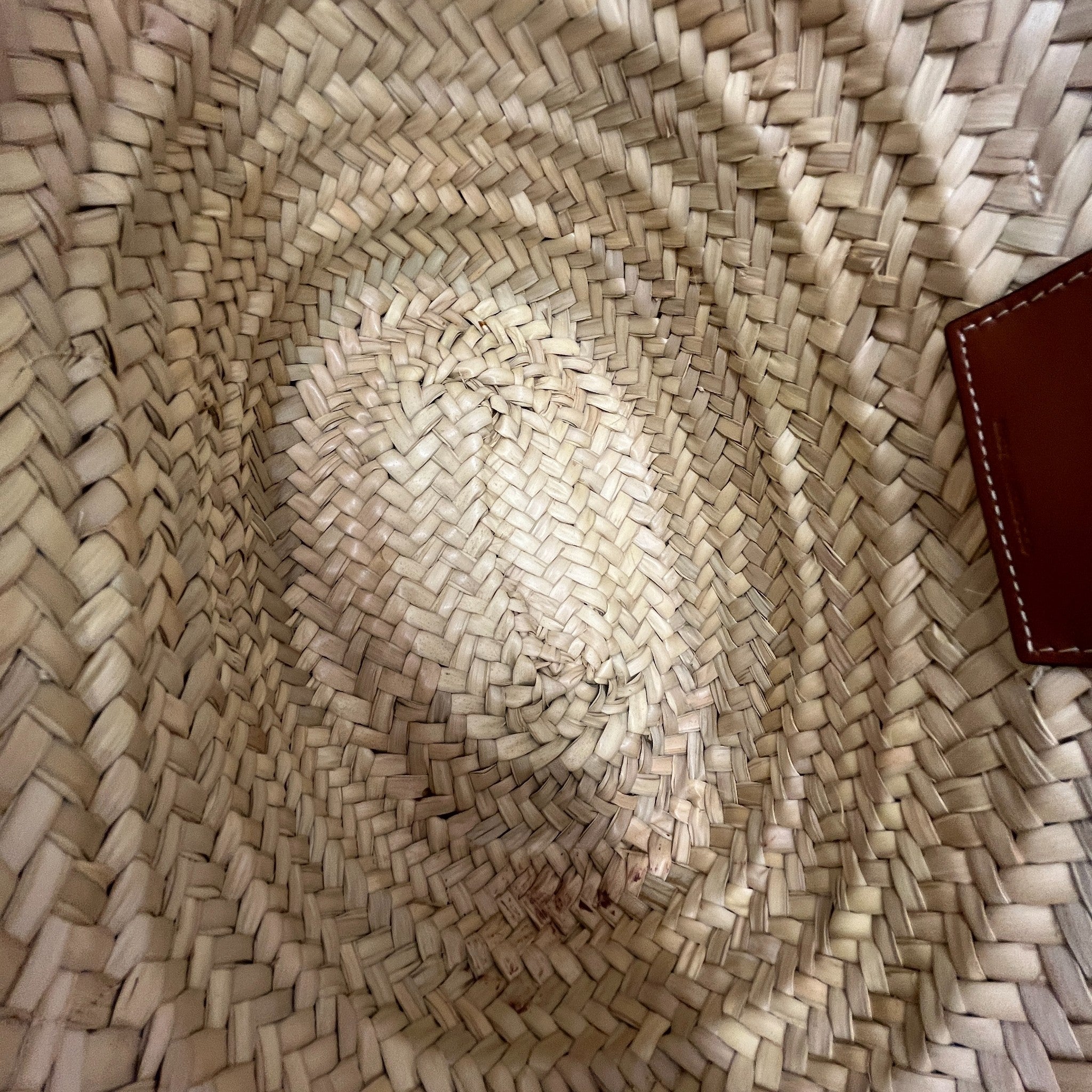 Women's Raffier Panier Teen Triomphe Basket Bag Brown