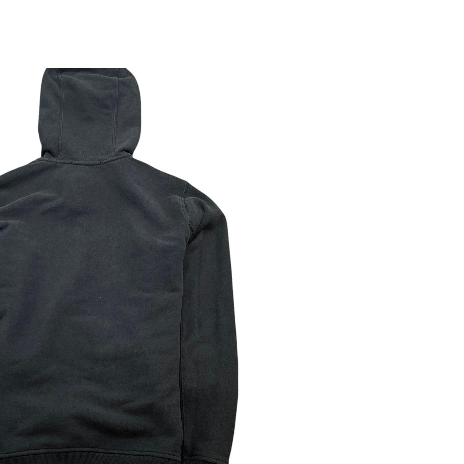 Men's Applique Logo Hoodie Black Size M