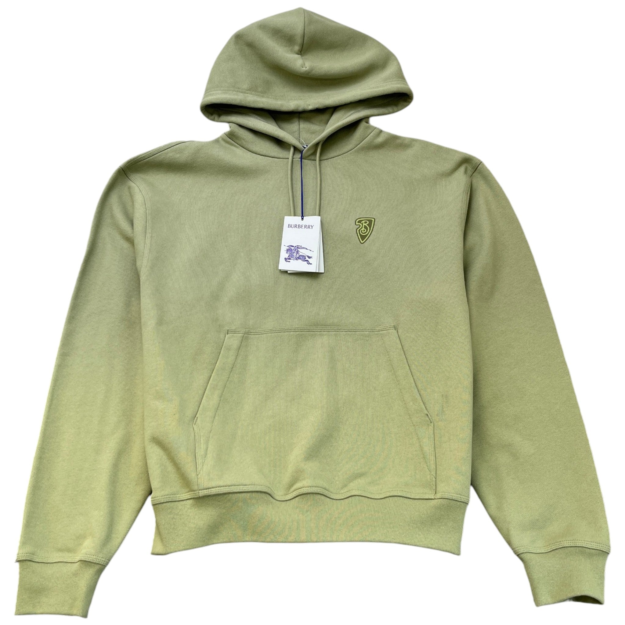 Men's Ekd Print Hoodie Green Size XL