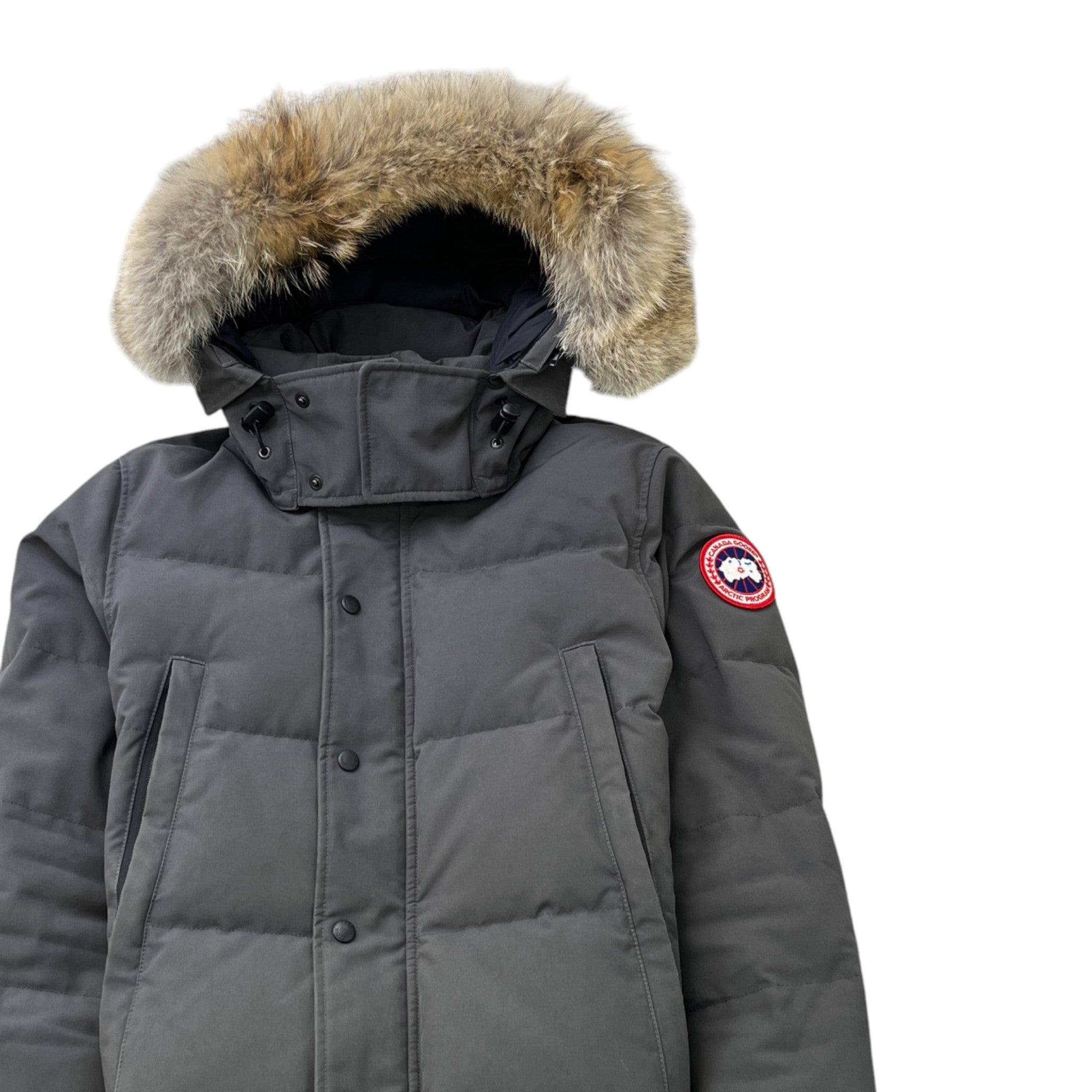 Men's Wyndham Down Jacket Grey Size S