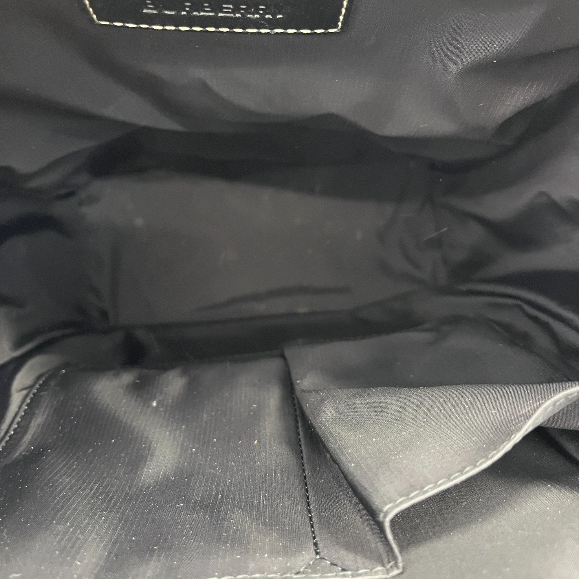 Women's Check Print Backpack Beige