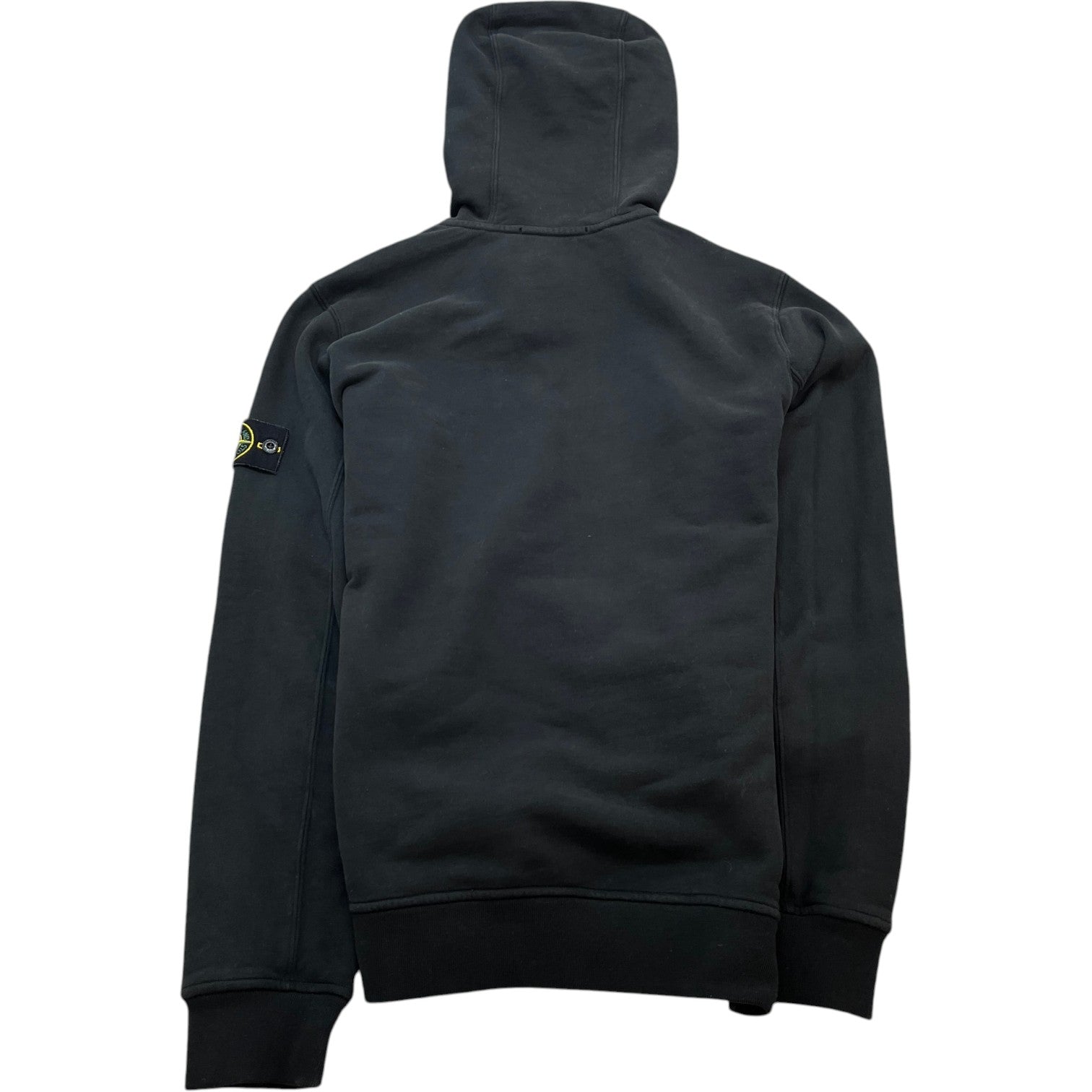 Men's Applique Logo Hoodie Black Size M