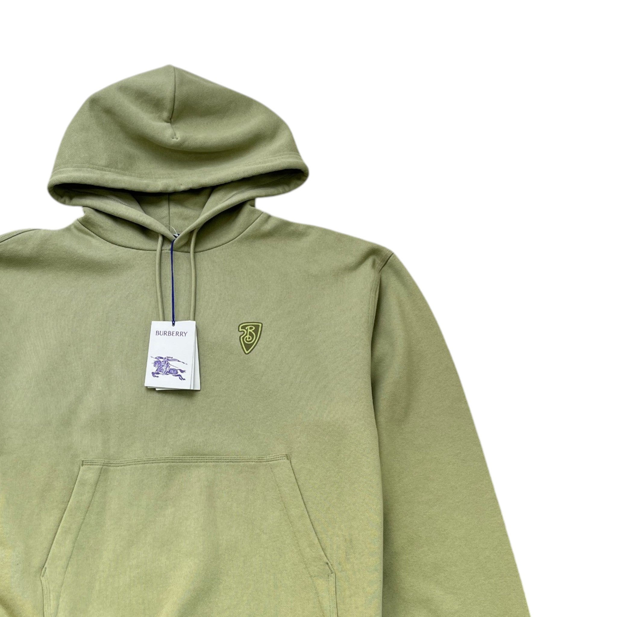 Men's Ekd Print Hoodie Green Size XL