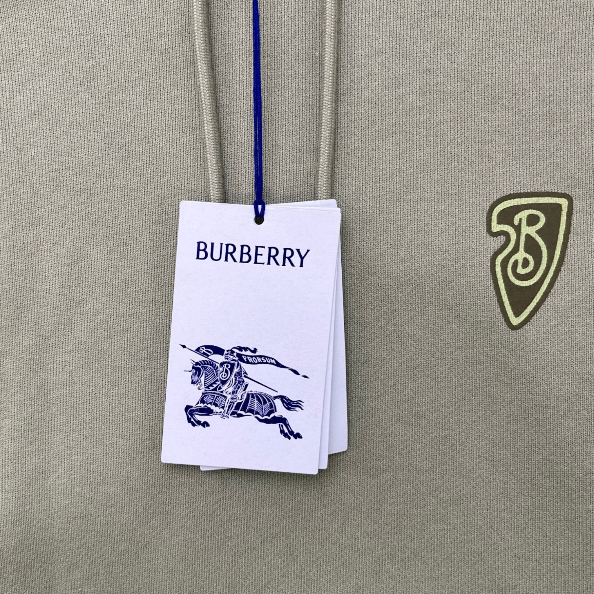 Men's Ekd Print Hoodie Green Size XL