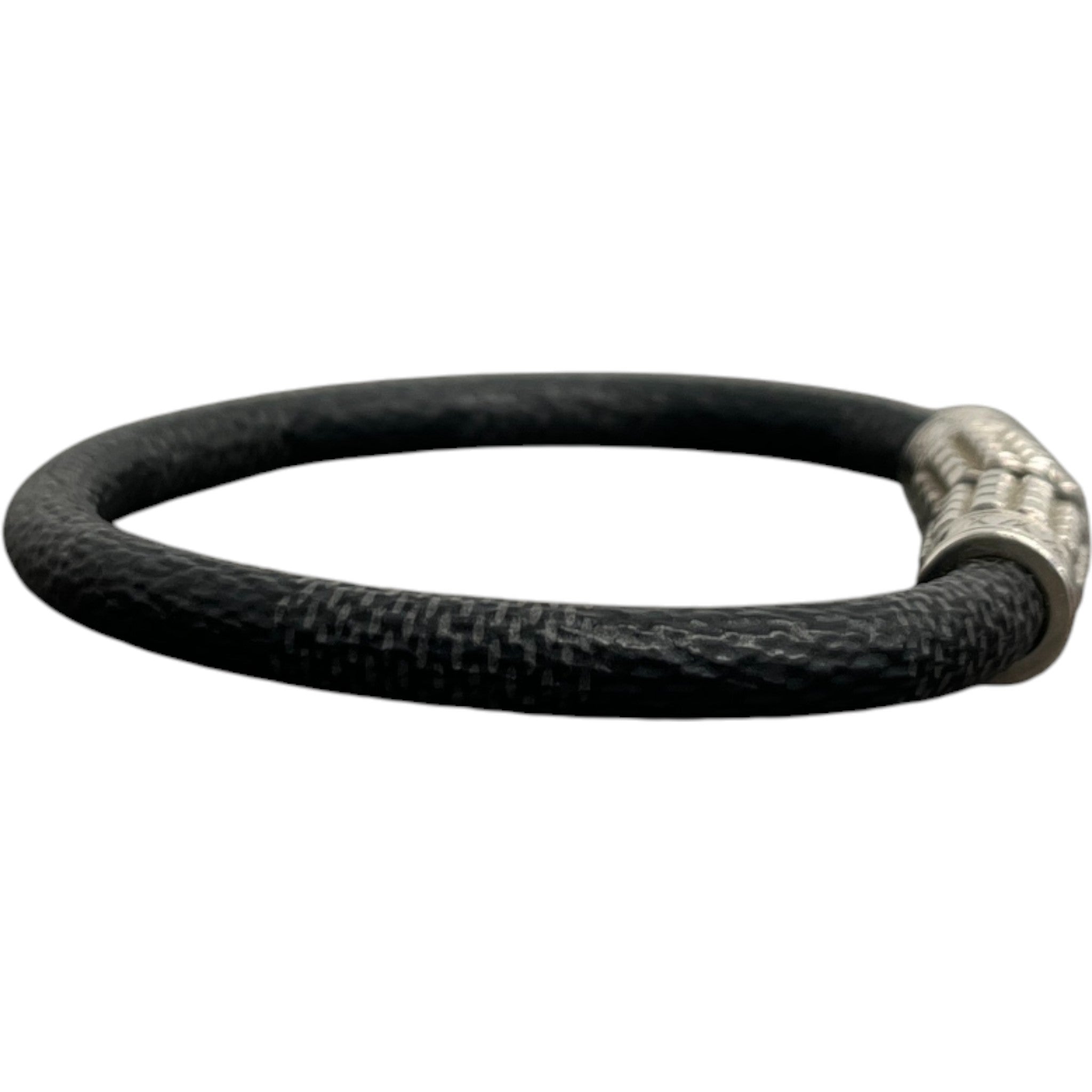 Men's Damier Graphite Digit Bracelet Black