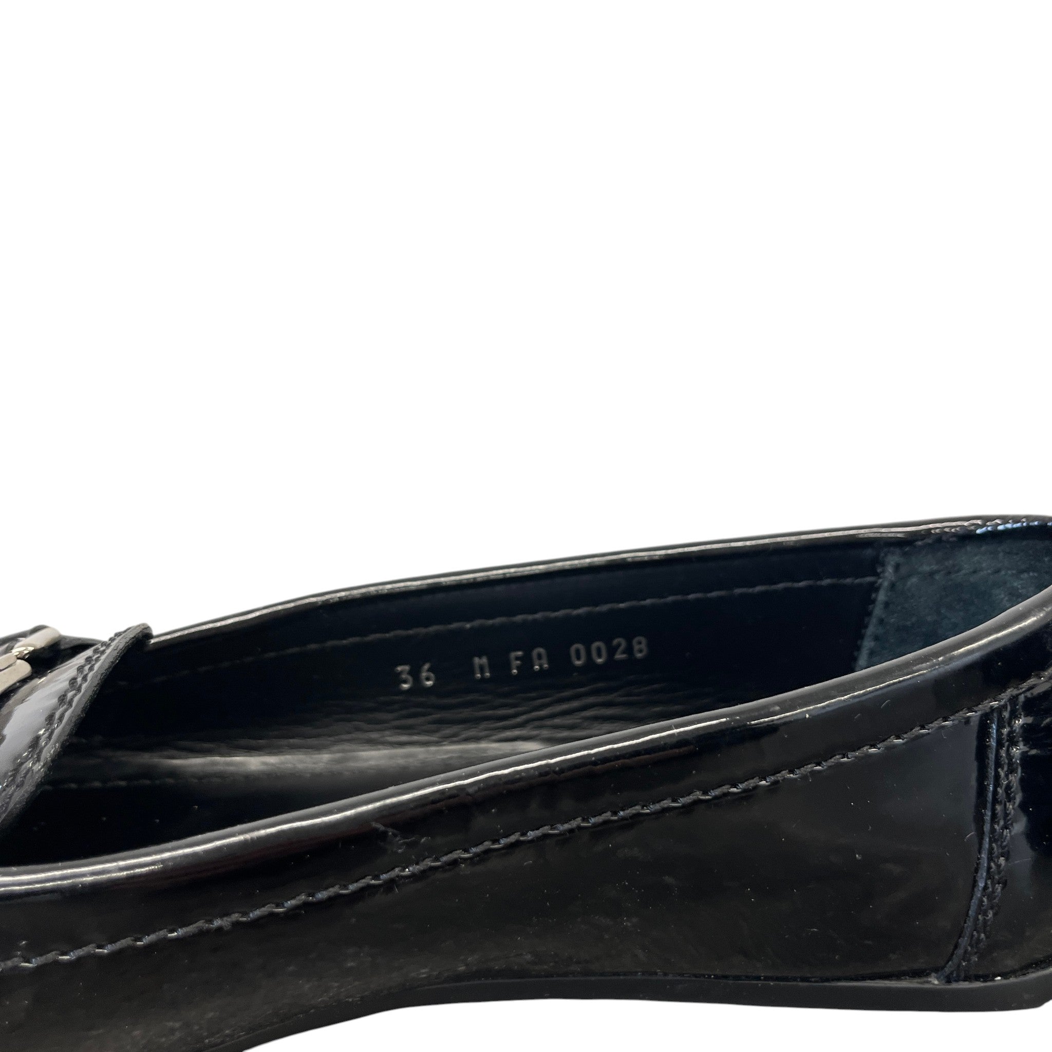 Women's Oxford Loafers Black Size EU 36 / UK 3