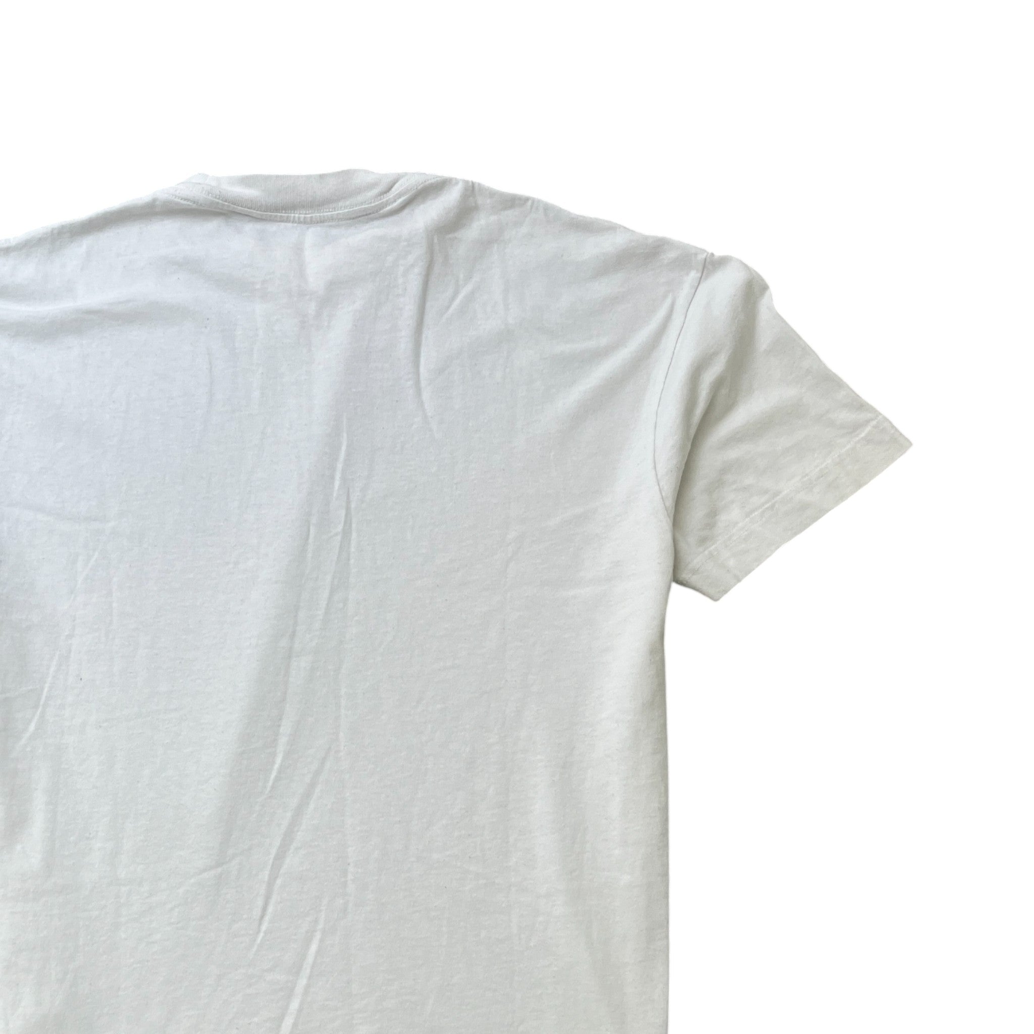 Men's Logo Print T-Shirt White Size M