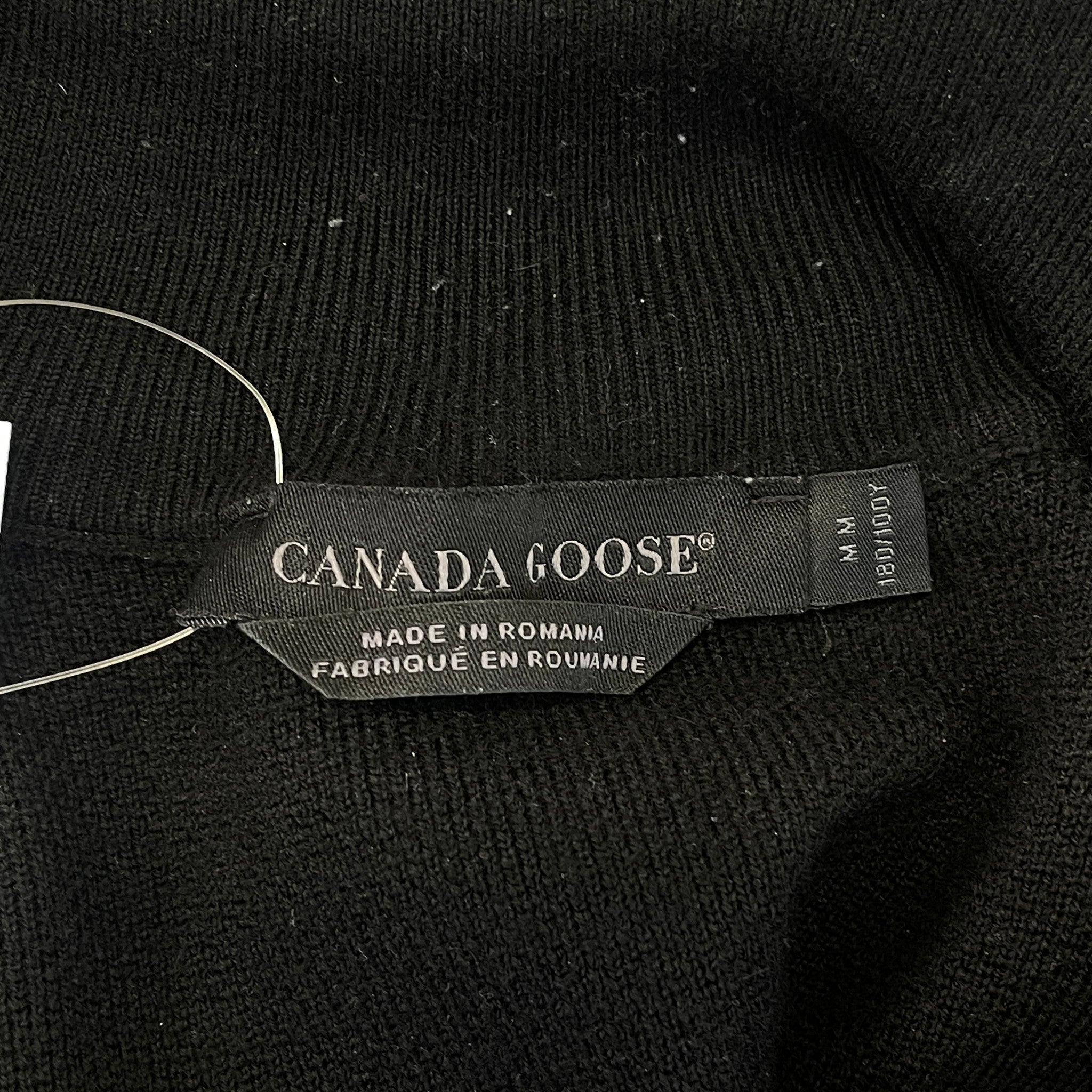 Men's Stormont 1/4 Zip Jumper Black Size M