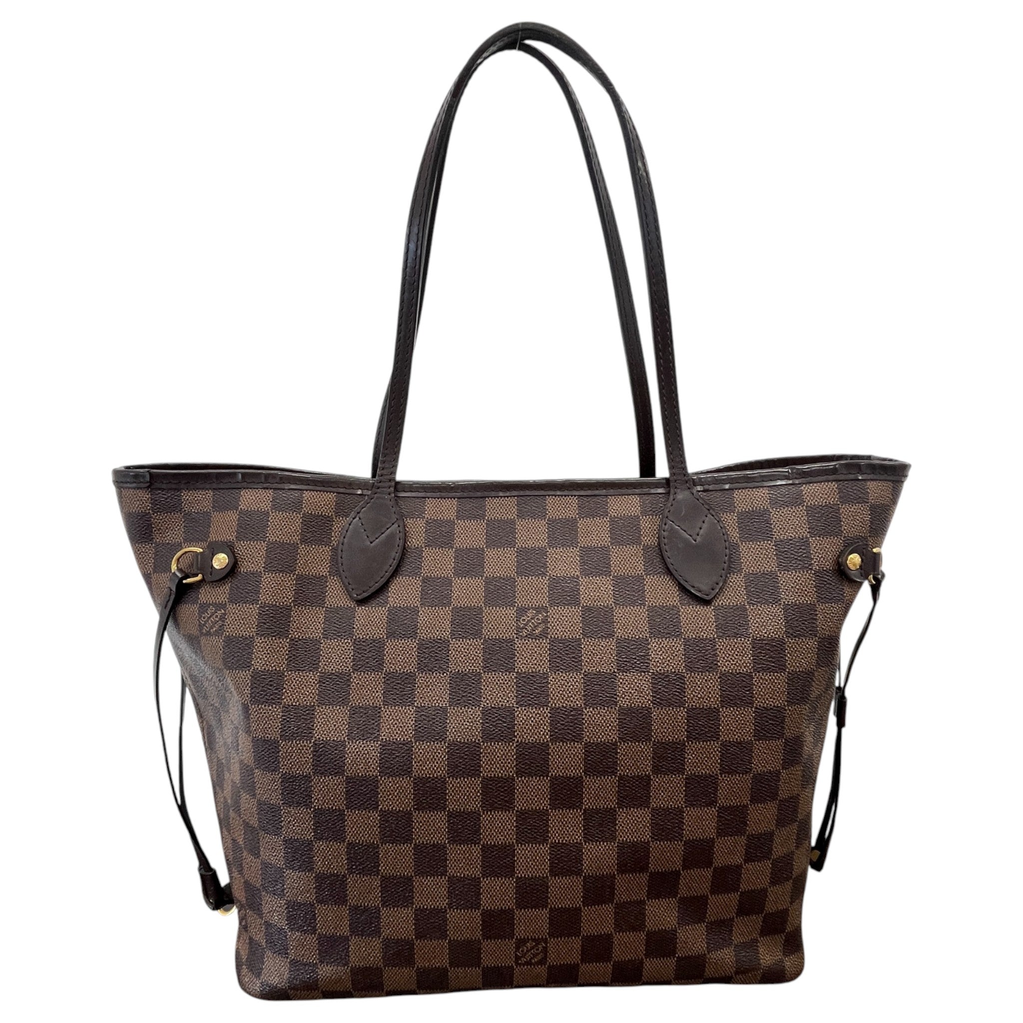 Women's Damier Ebene Neverfull Mm Tote Bag Brown