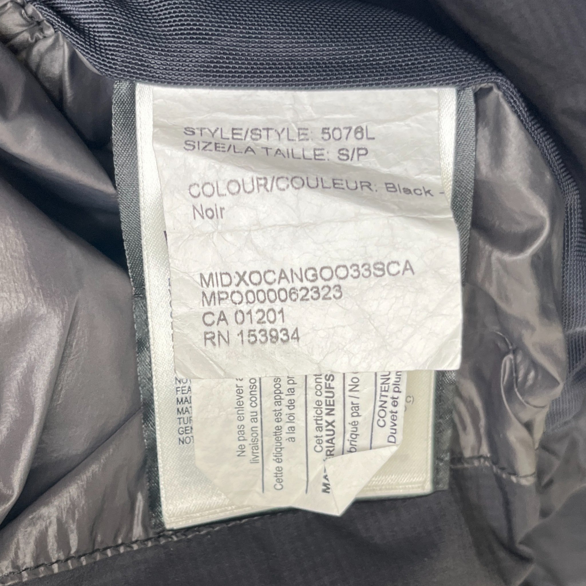 Women's Alliston Down Jacket Black Size S