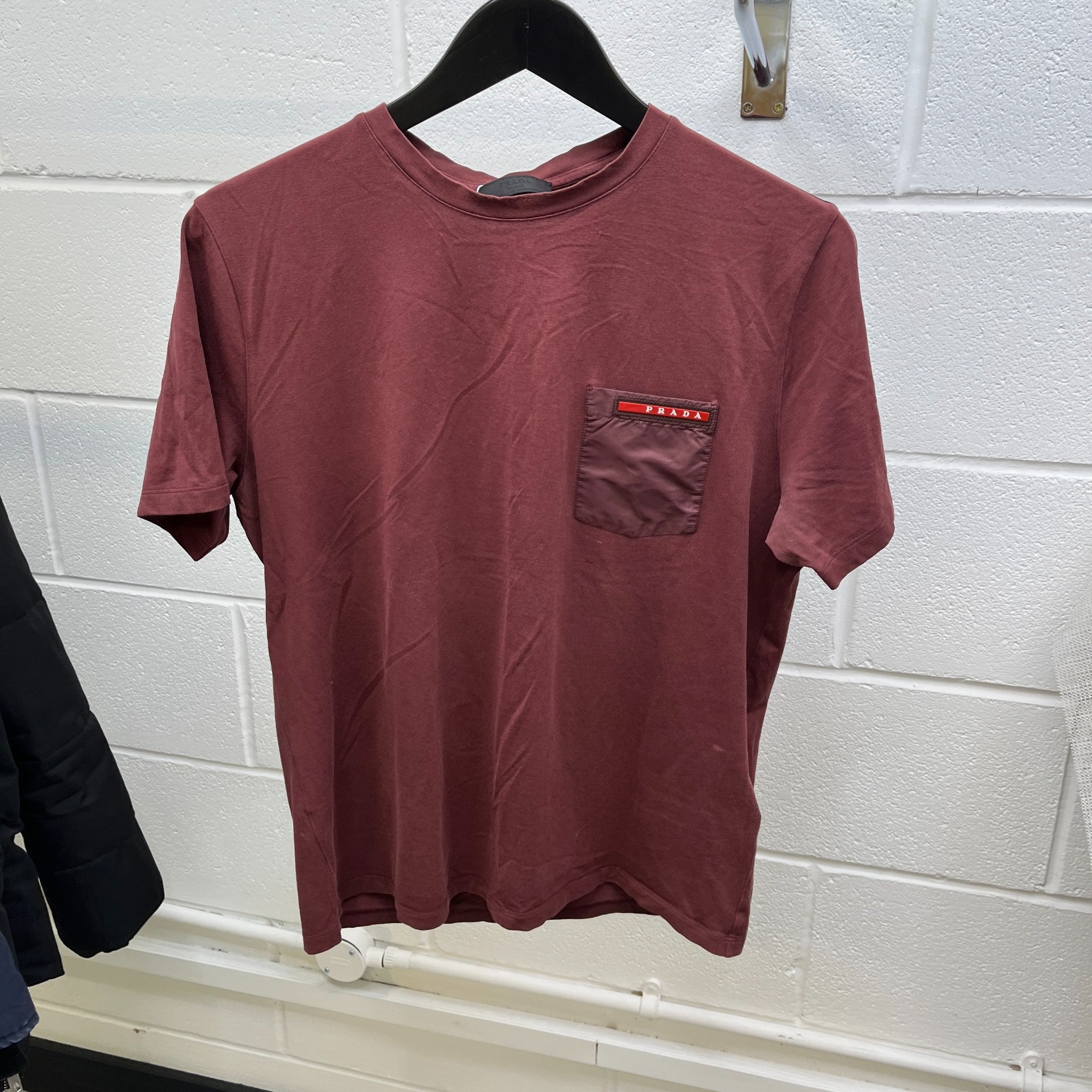 Men's Linera Rosa T-Shirt Red Size L