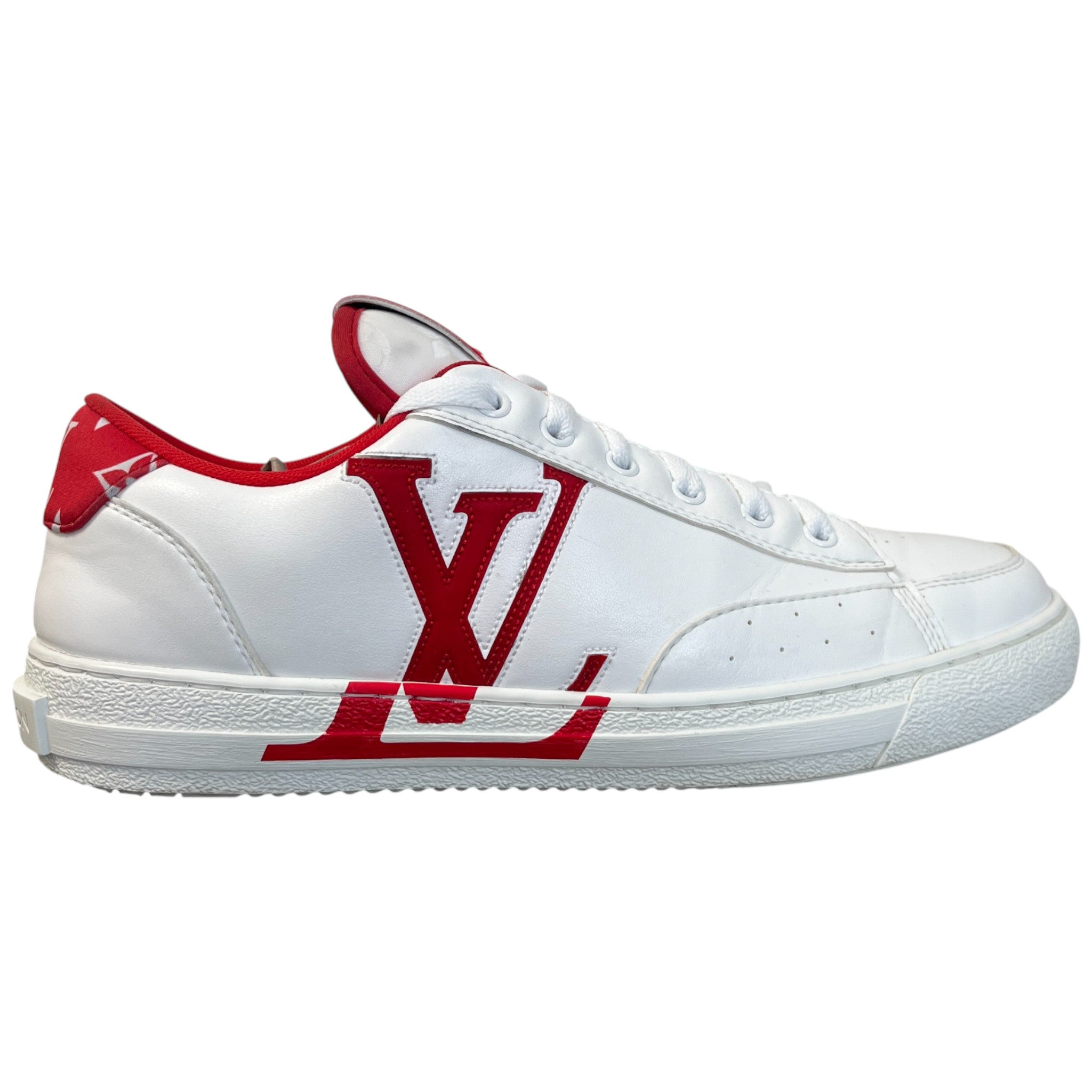 Men's Charlie Low Trainers Red Size EU 41.5 / UK 7.5