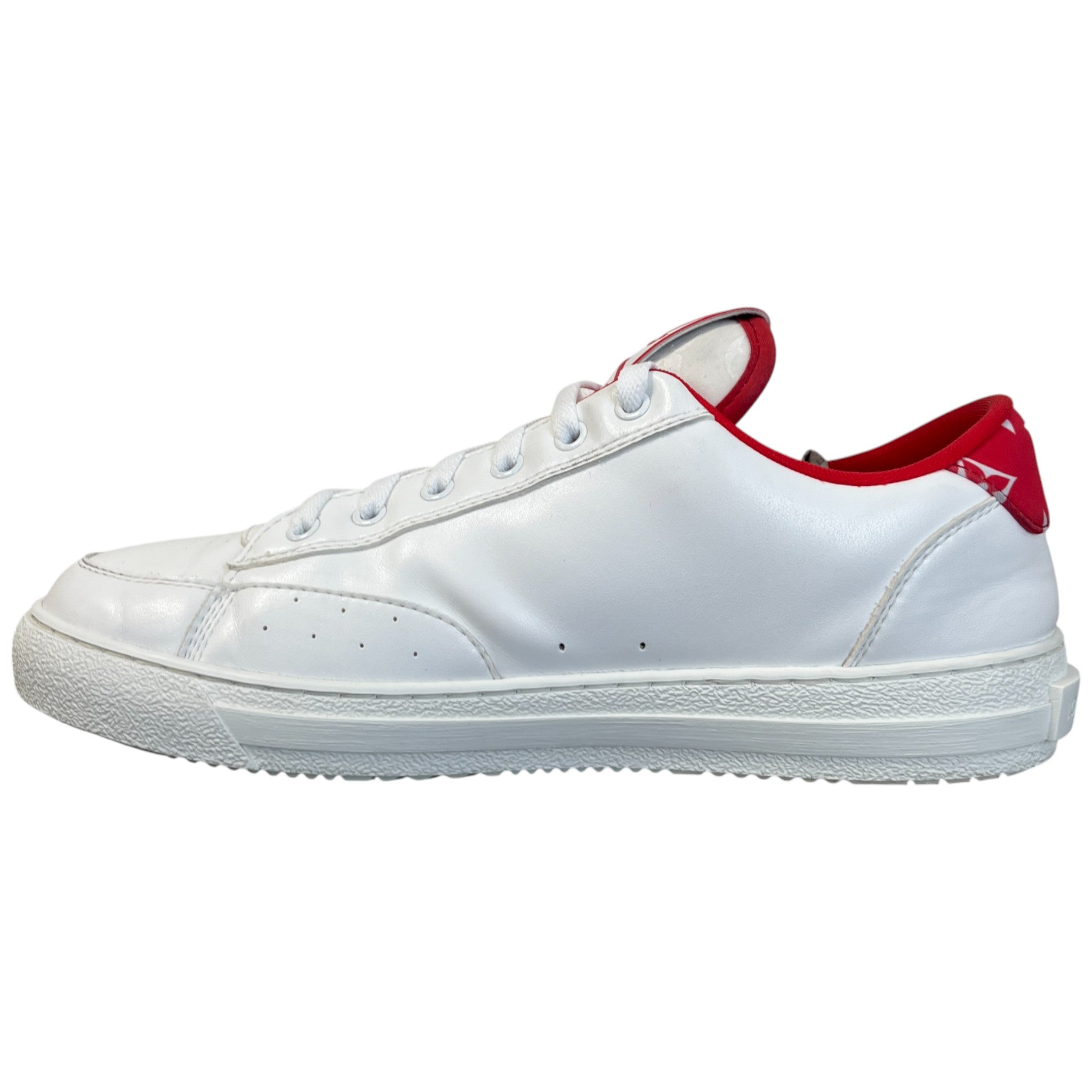 Men's Charlie Low Trainers Red Size EU 41.5 / UK 7.5