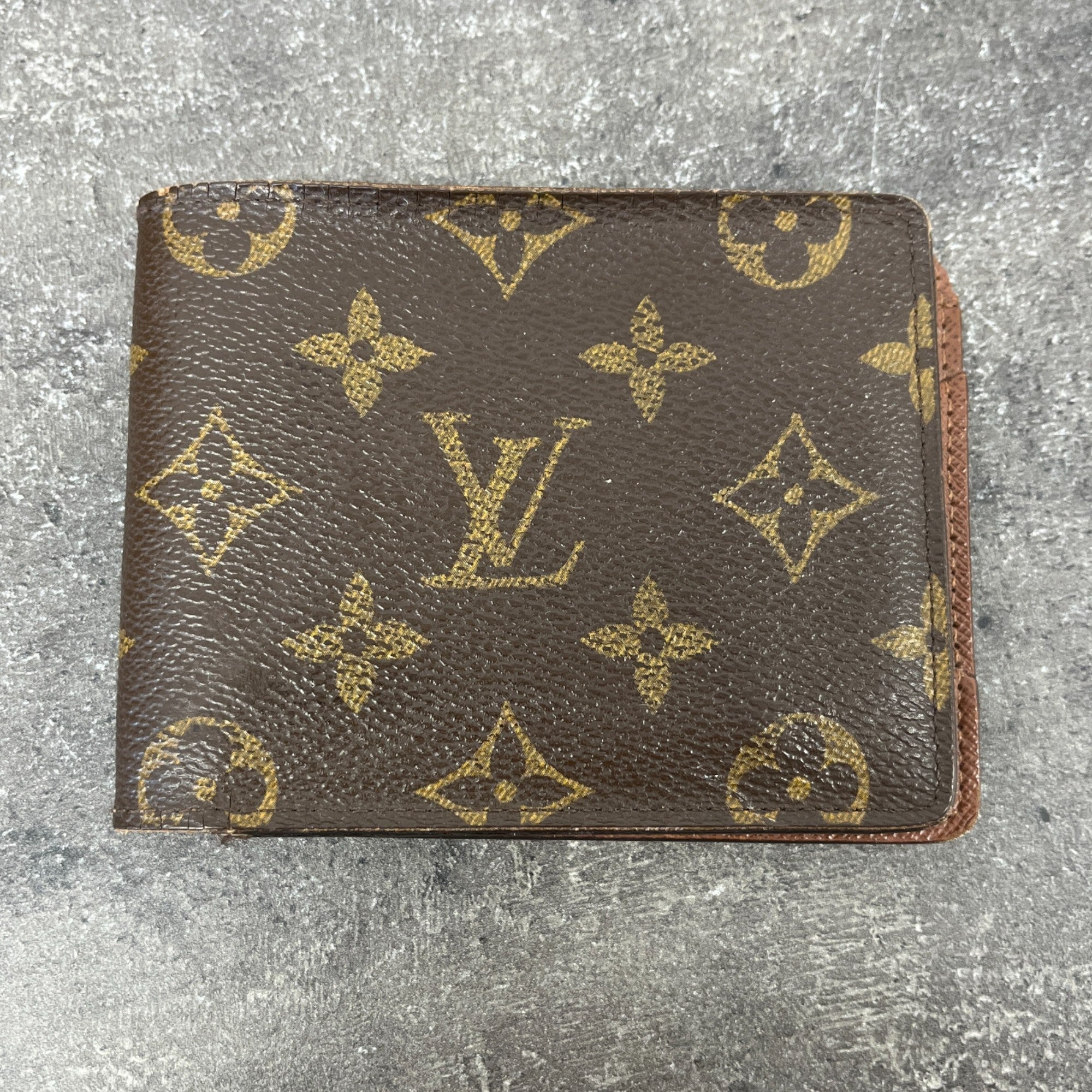Men's Monogram Wallet Brown