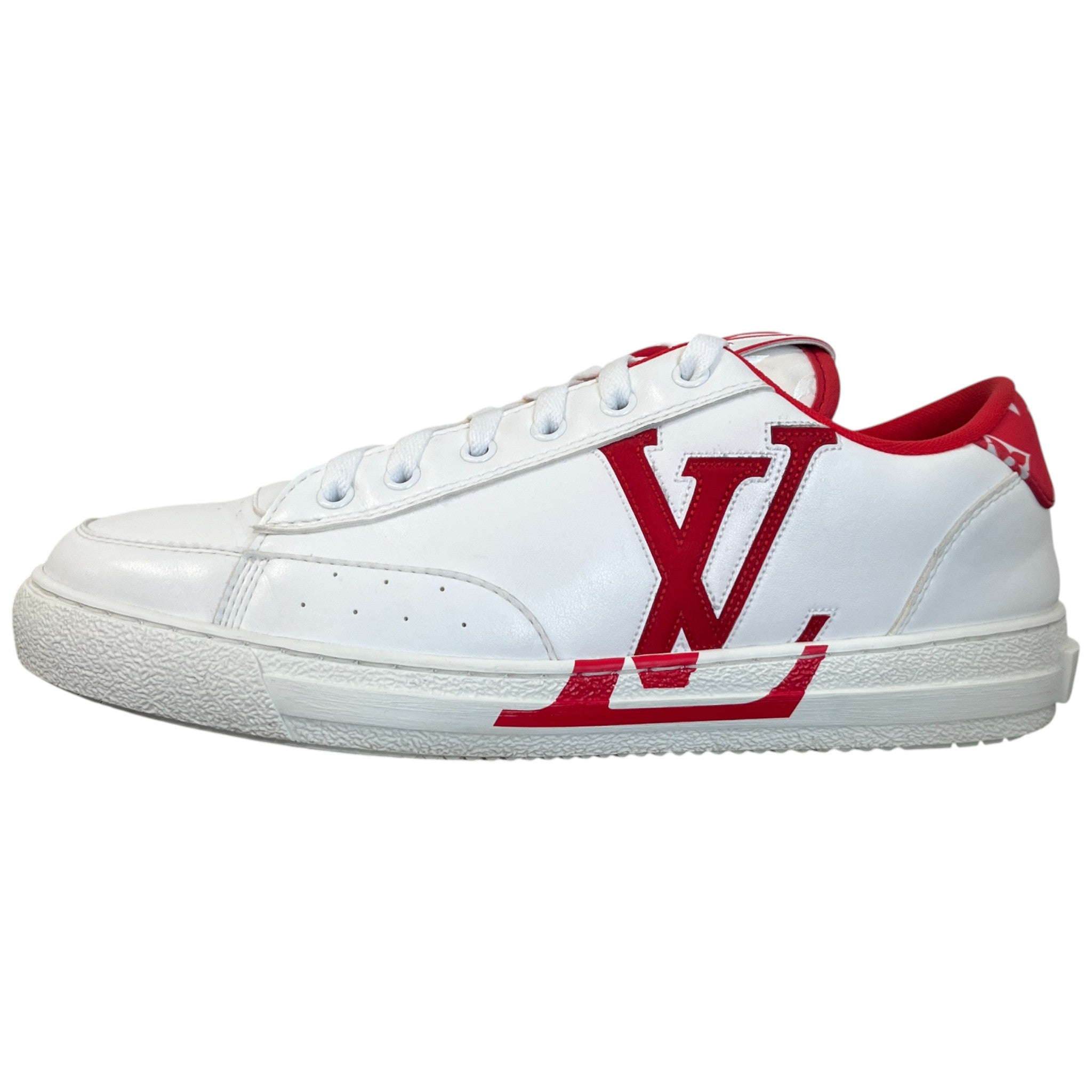 Men's Charlie Low Trainers Red Size EU 41.5 / UK 7.5