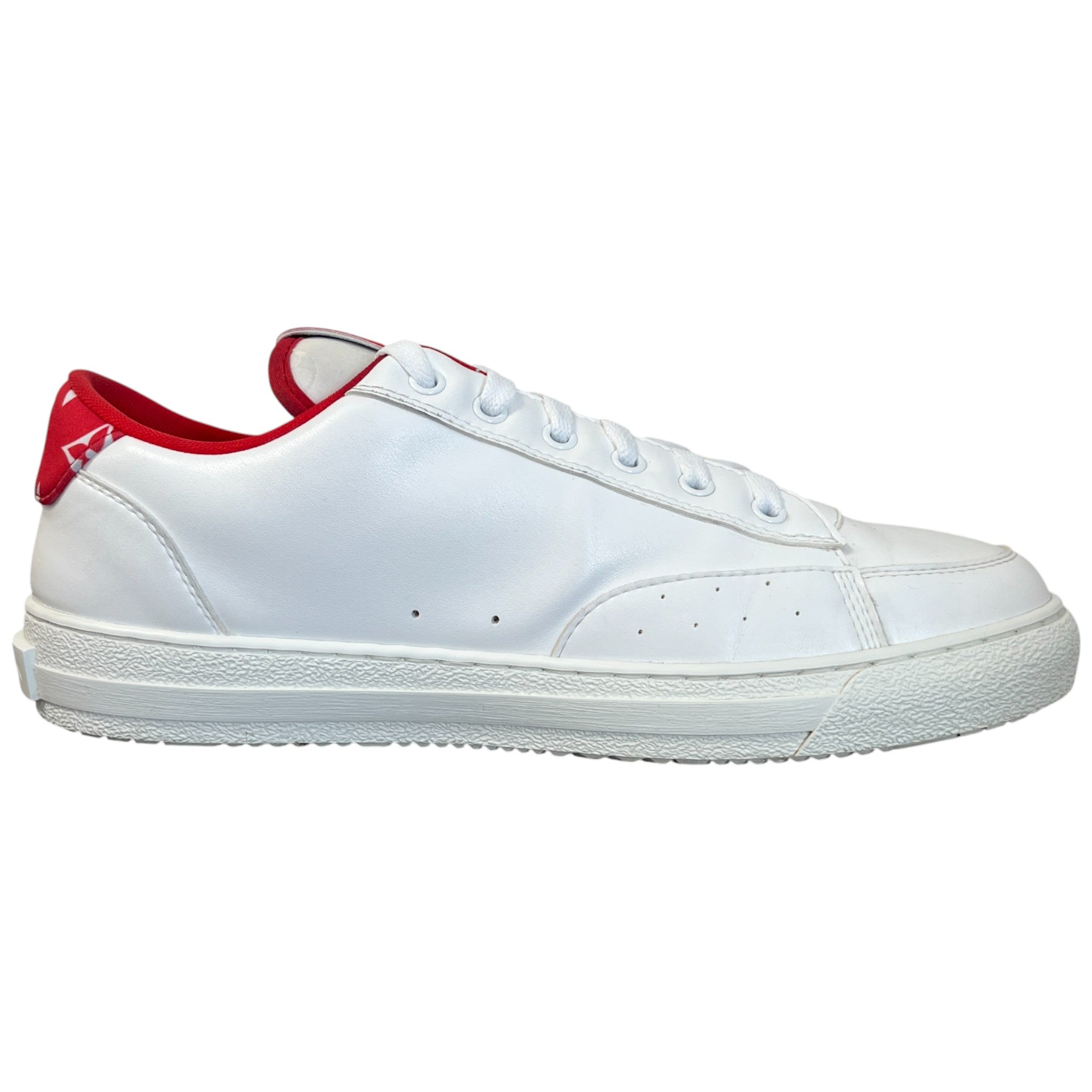 Men's Charlie Low Trainers Red Size EU 41.5 / UK 7.5