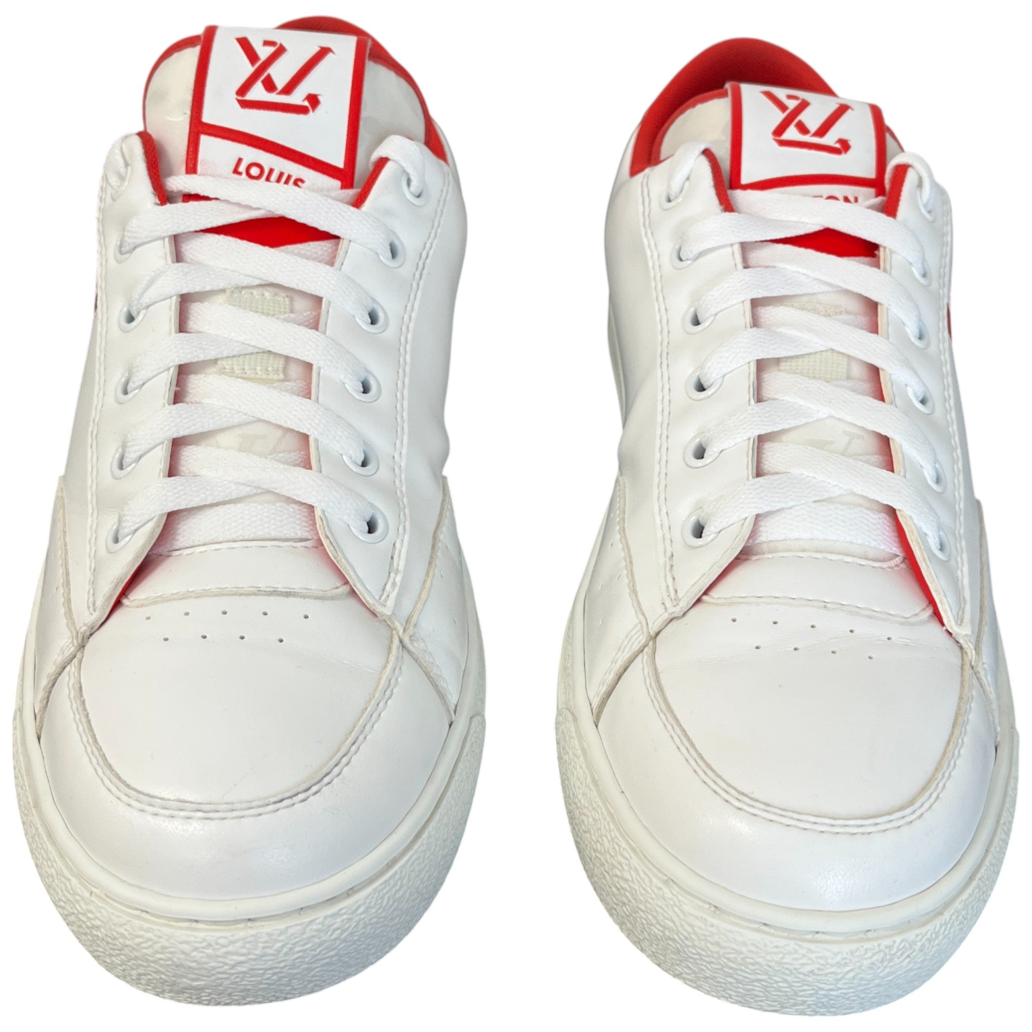 Men's Charlie Low Trainers Red Size EU 41.5 / UK 7.5