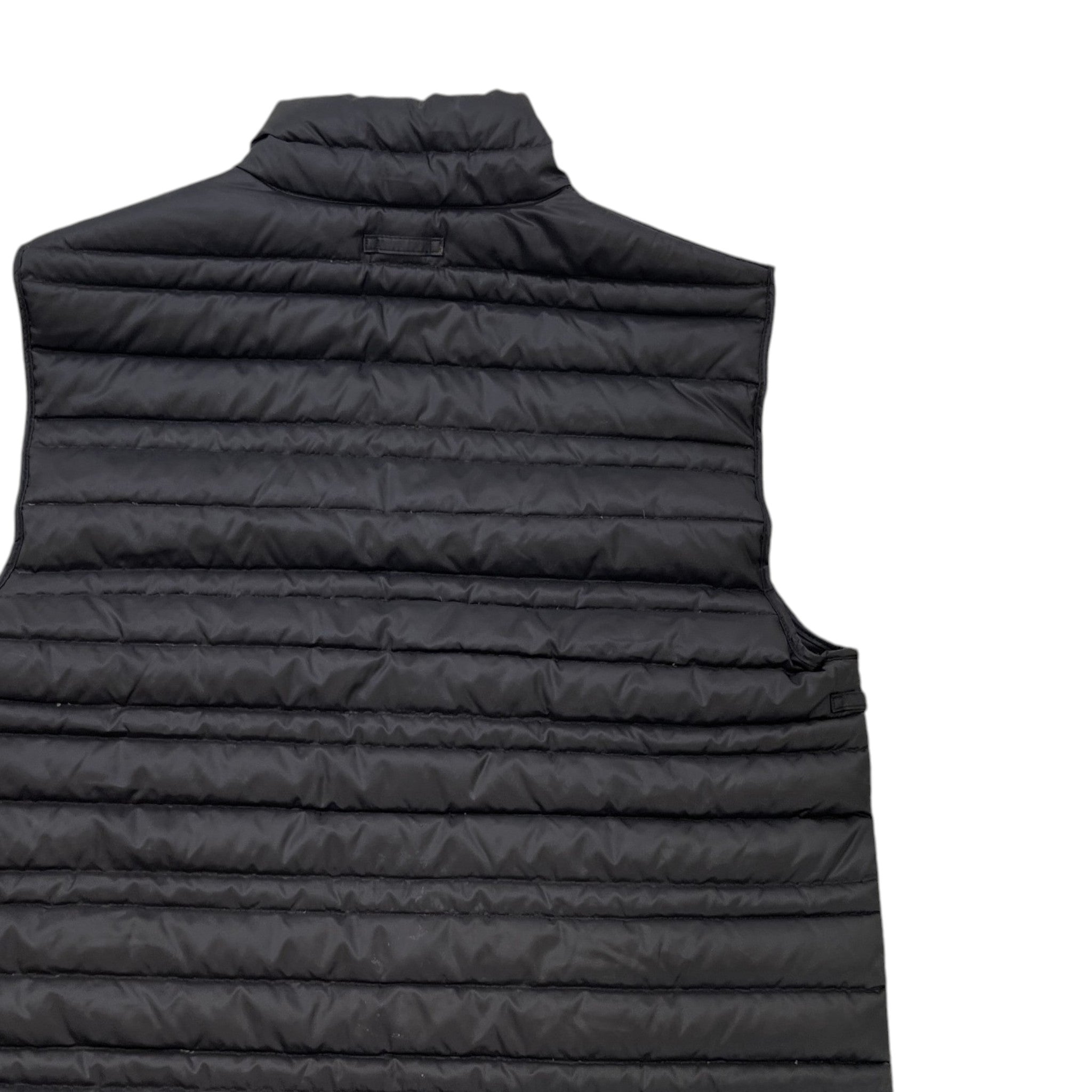 Men's Puffer Gilet Black Size IT 46 / S