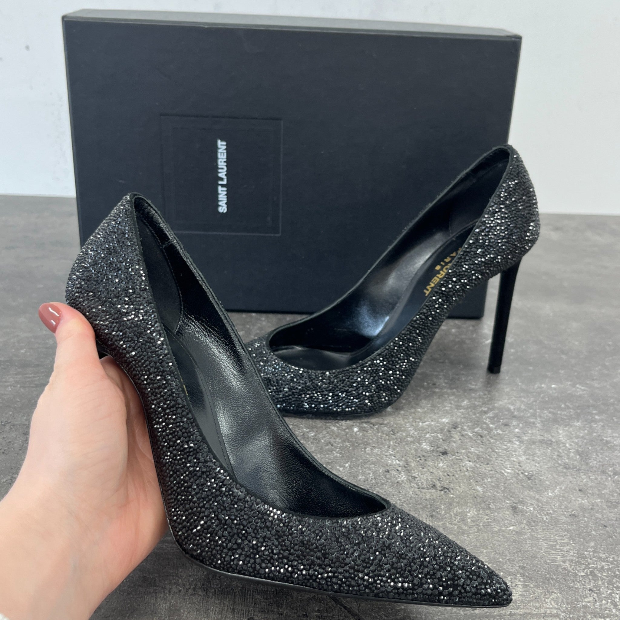 Women's Opyum Pump Heels Black Size EU 37 / UK 4