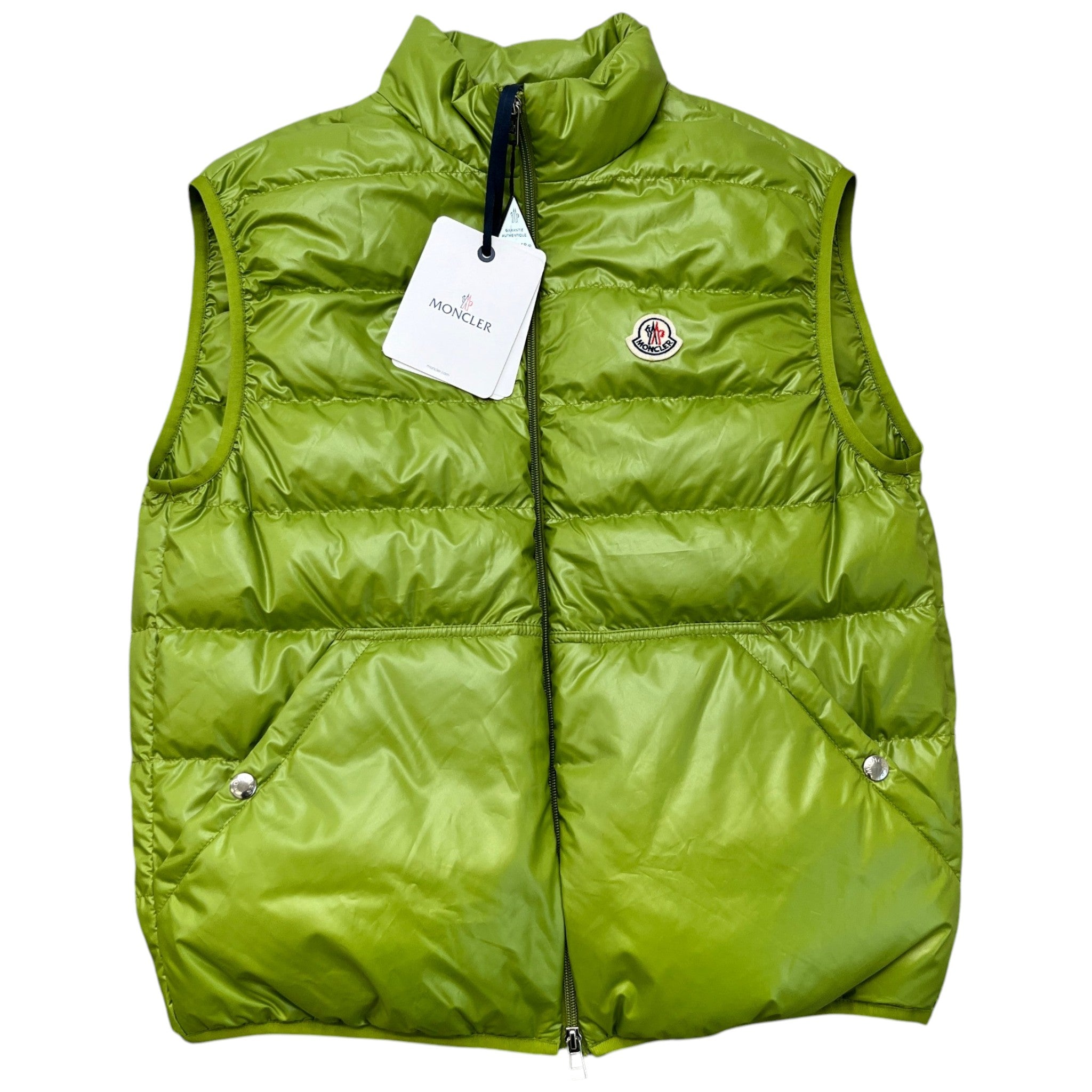 Men's Aube Gilet Green Size 3 / L