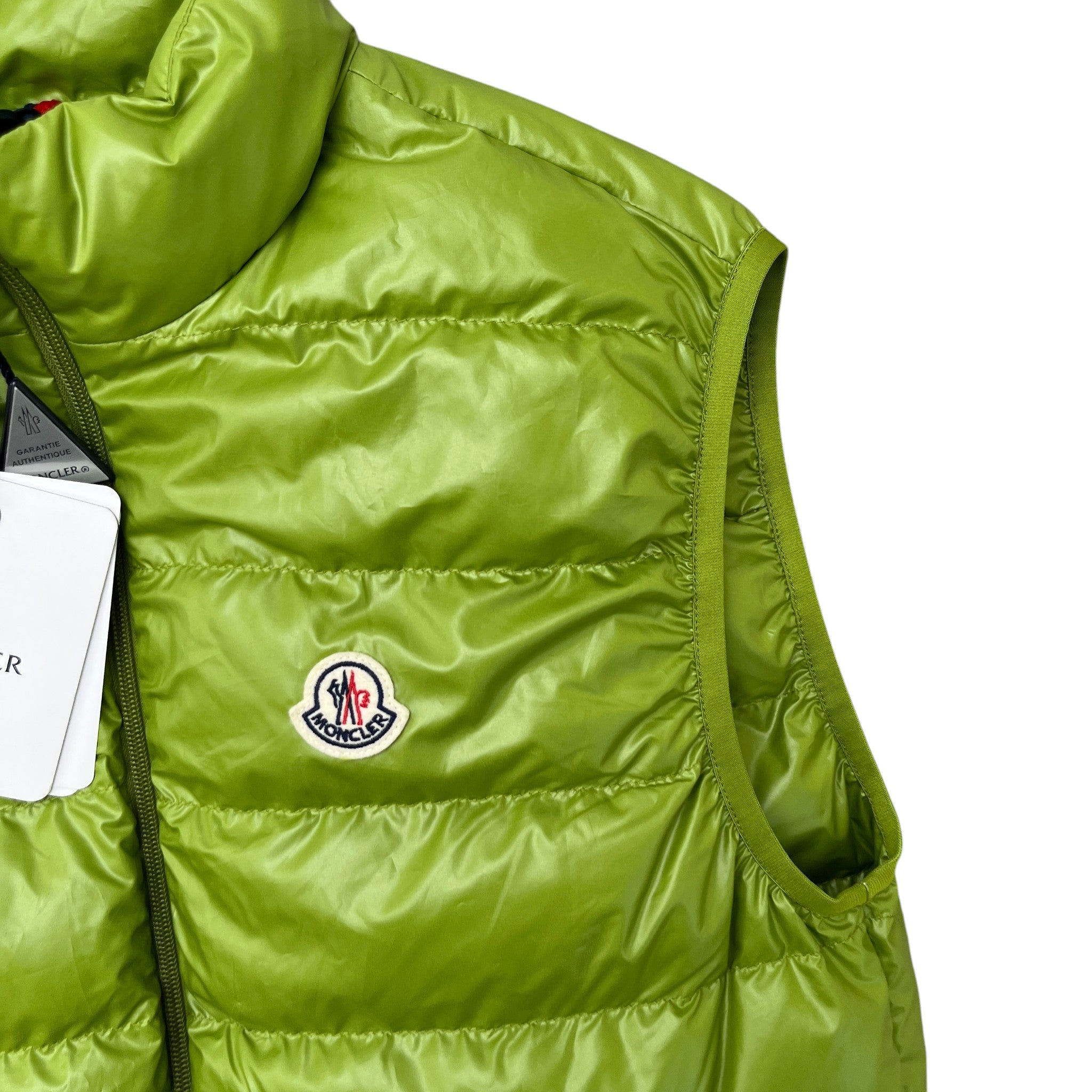 Men's Aube Gilet Green Size 3 / L