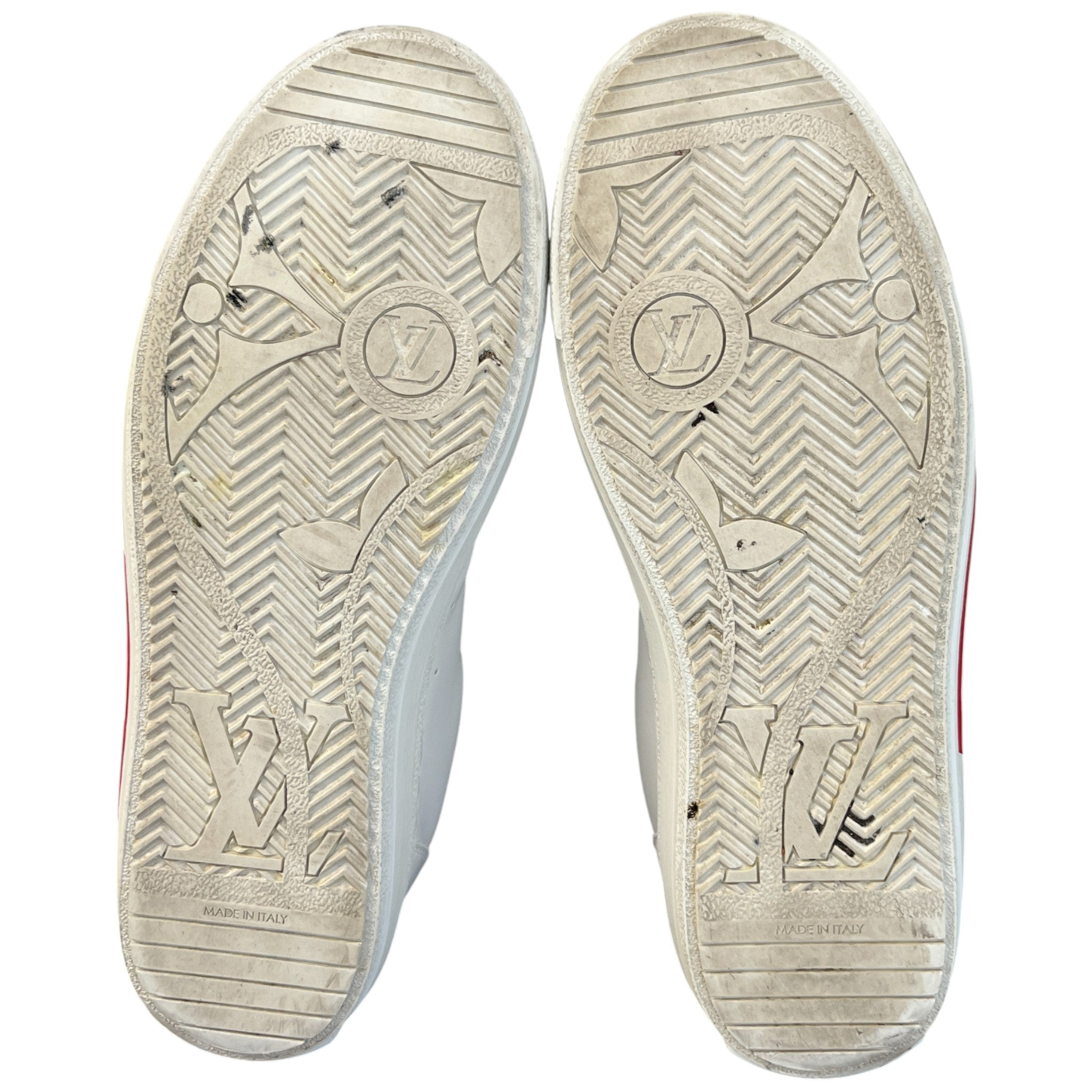 Men's Charlie Low Trainers Red Size EU 41.5 / UK 7.5