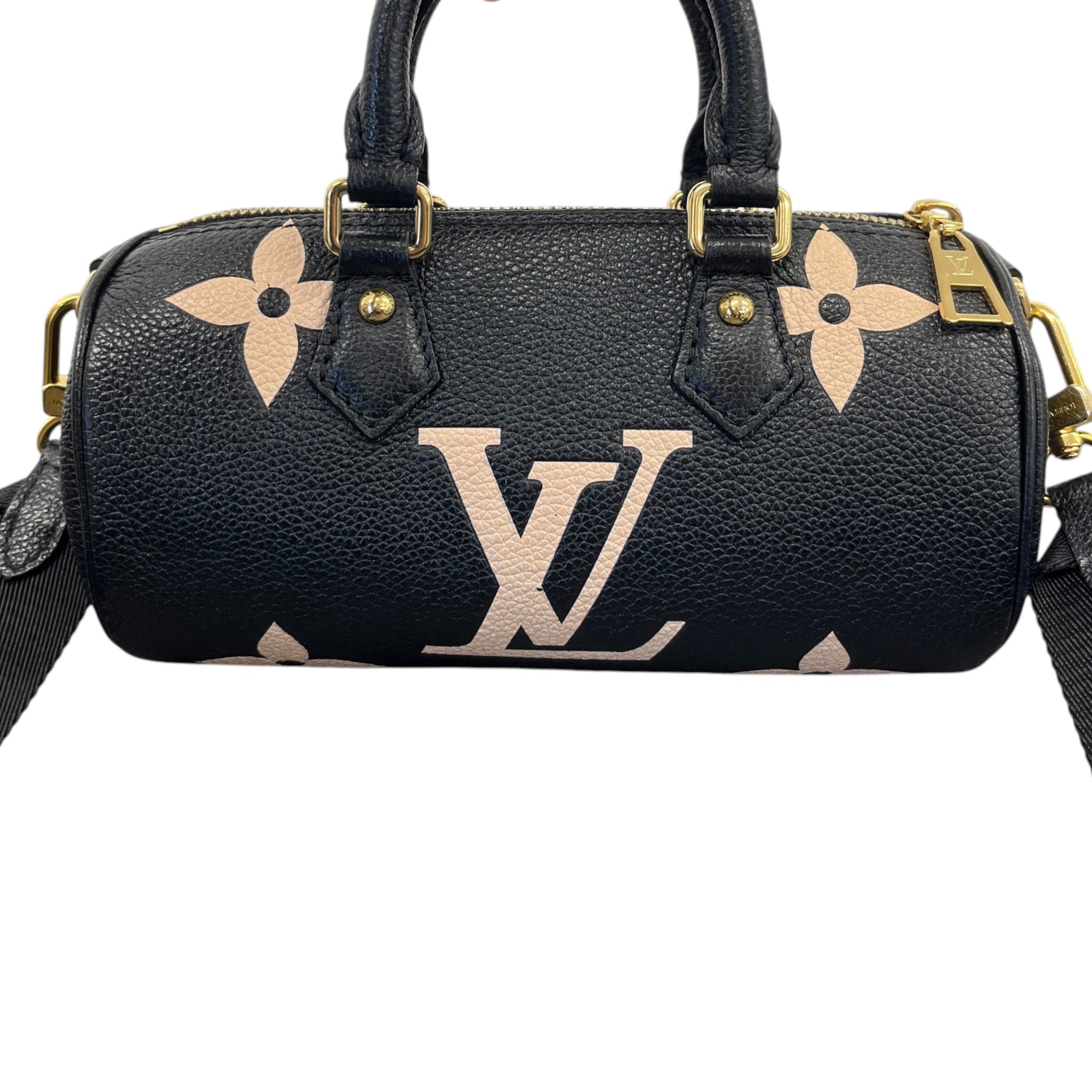 Women's Monogram Nano Speedy Bag Black