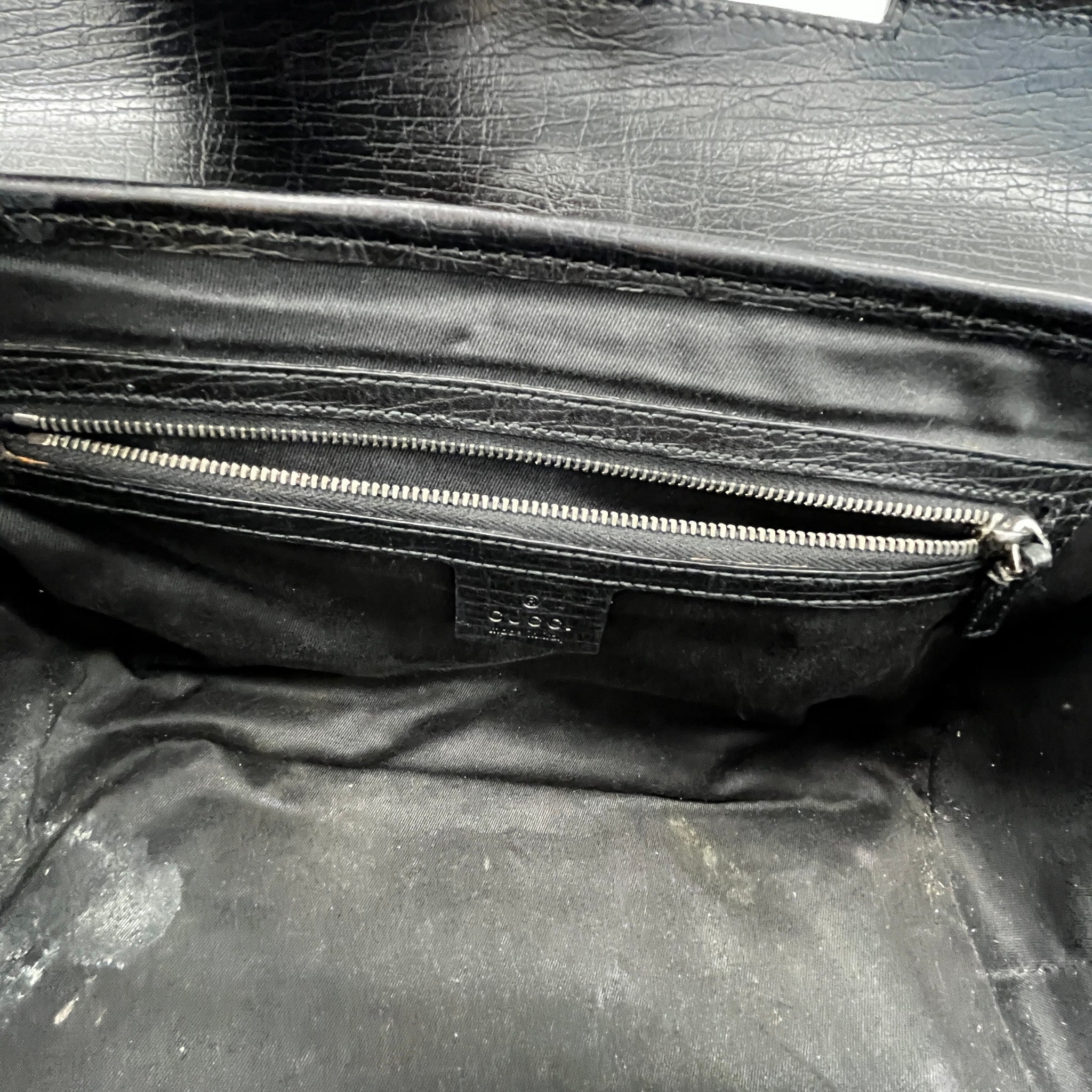 Women's Bamboo Bullet Bag Black