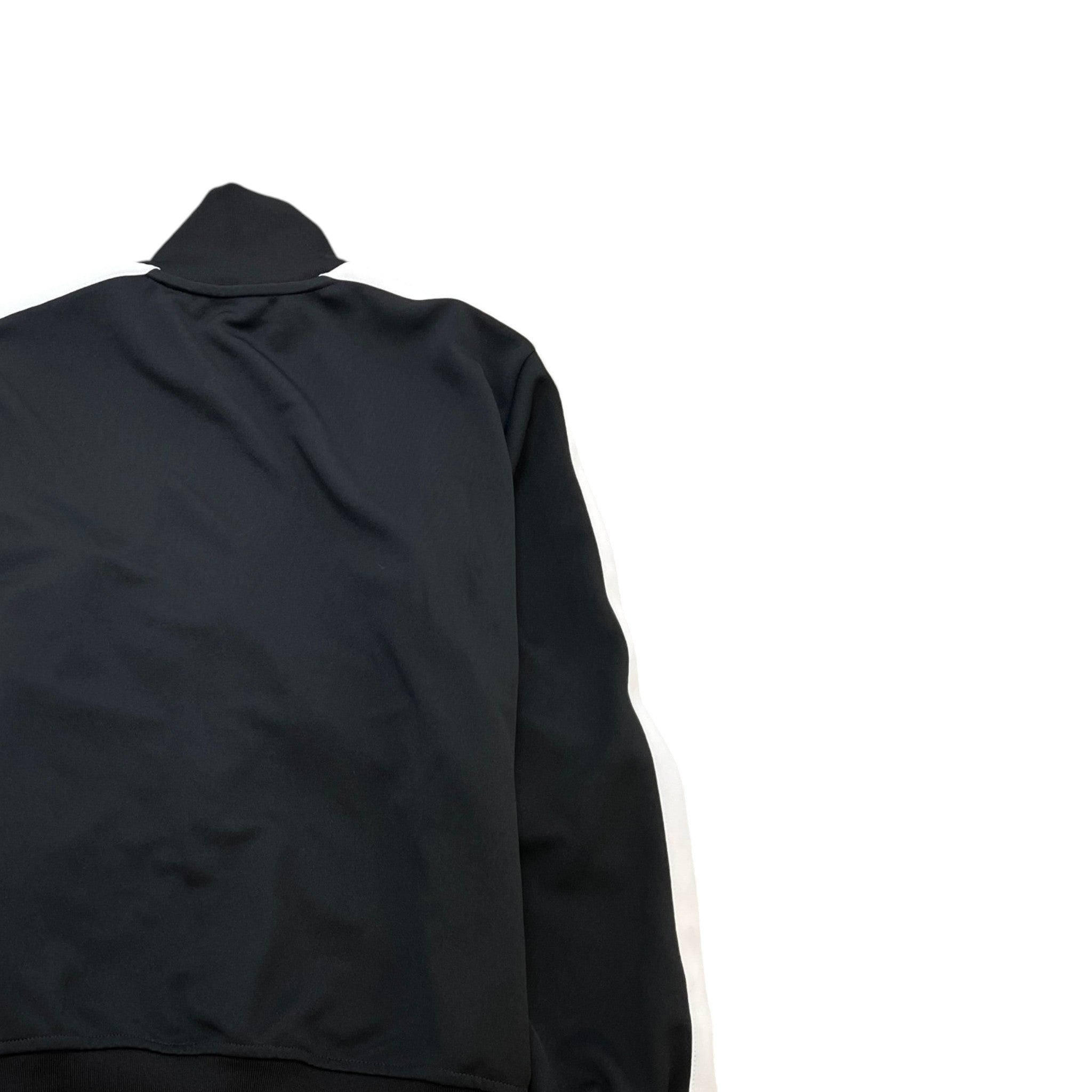 Men's Logo Print Track Jacket Black Size L
