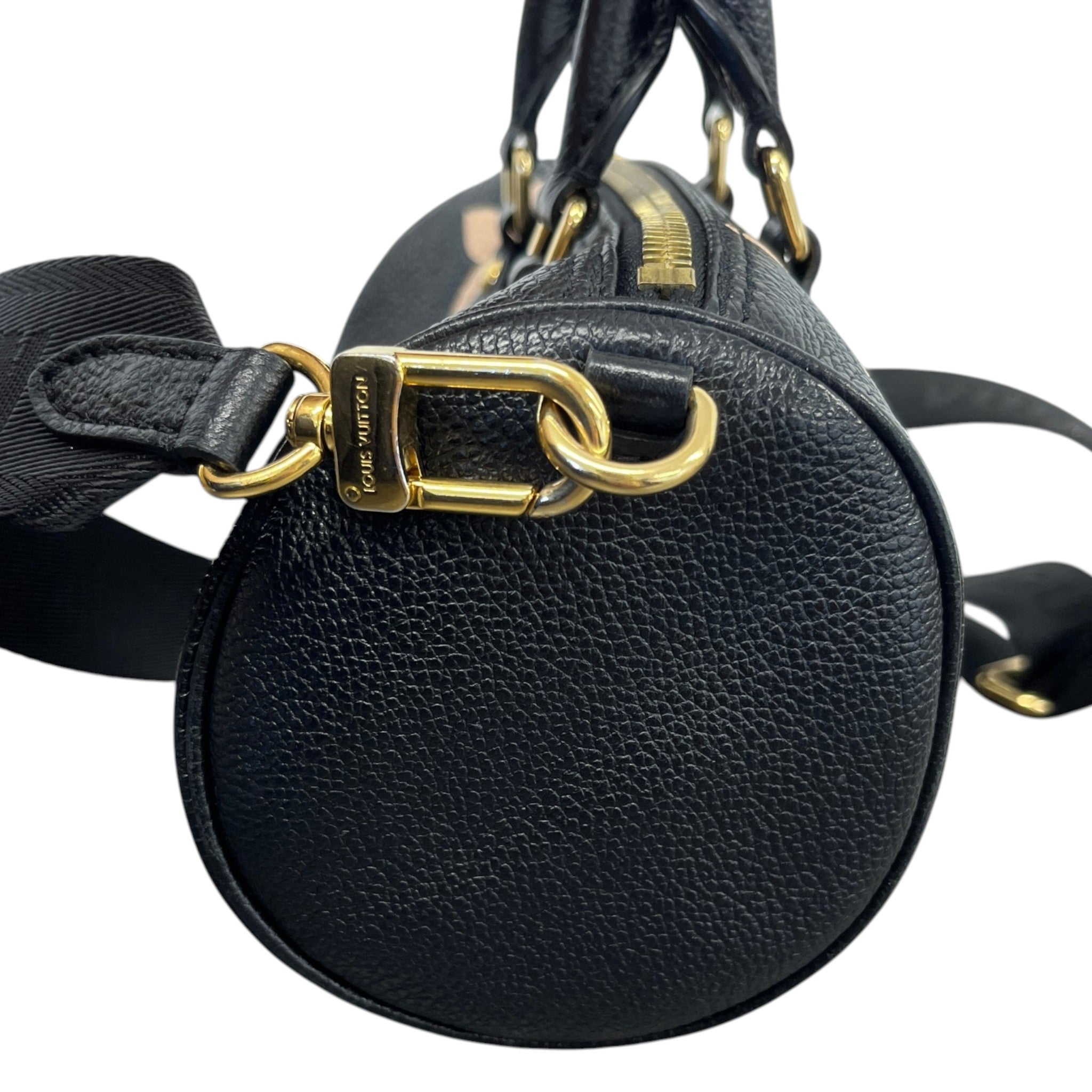Women's Monogram Nano Speedy Bag Black