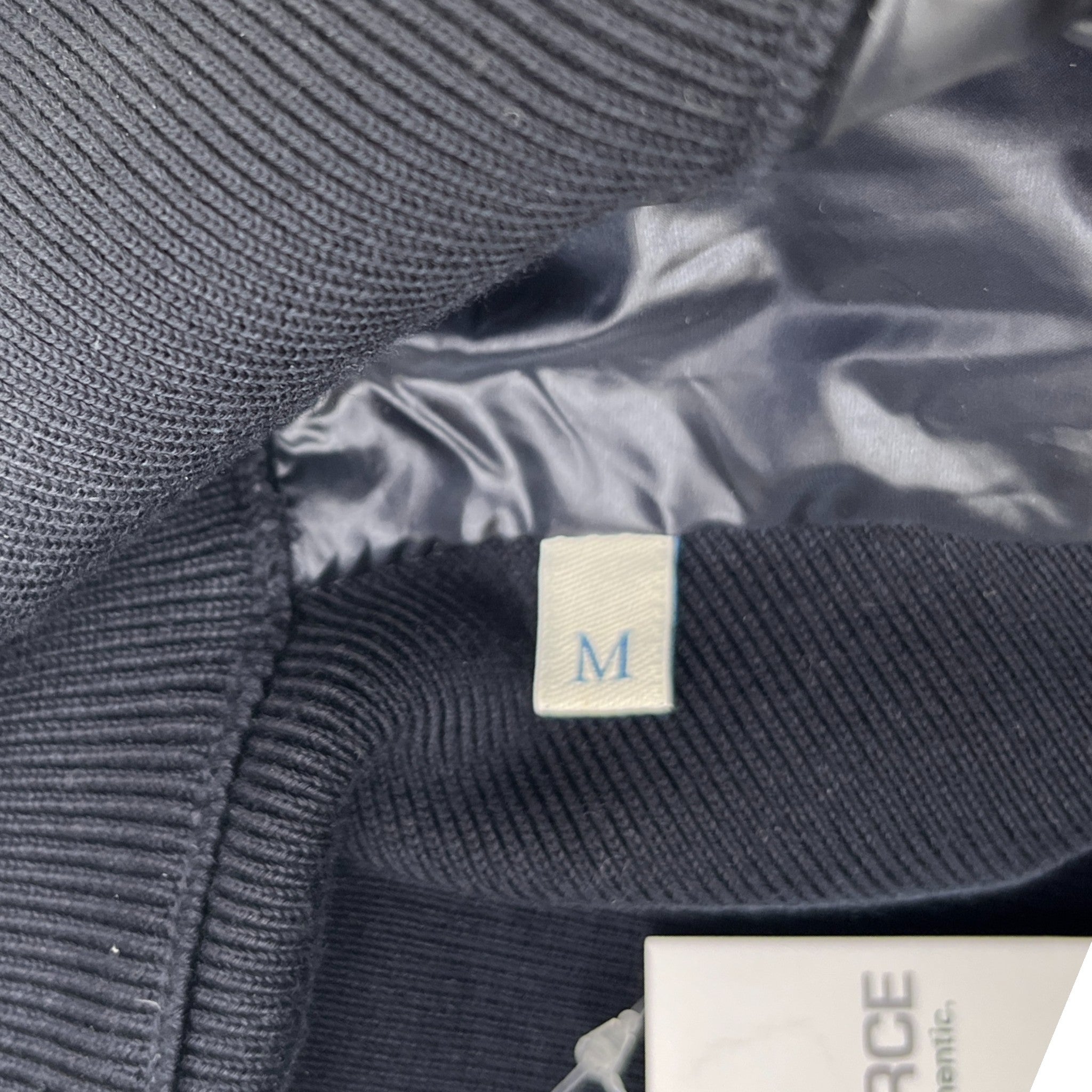 Men's Cardigan Tricot Jacket Navy Size M