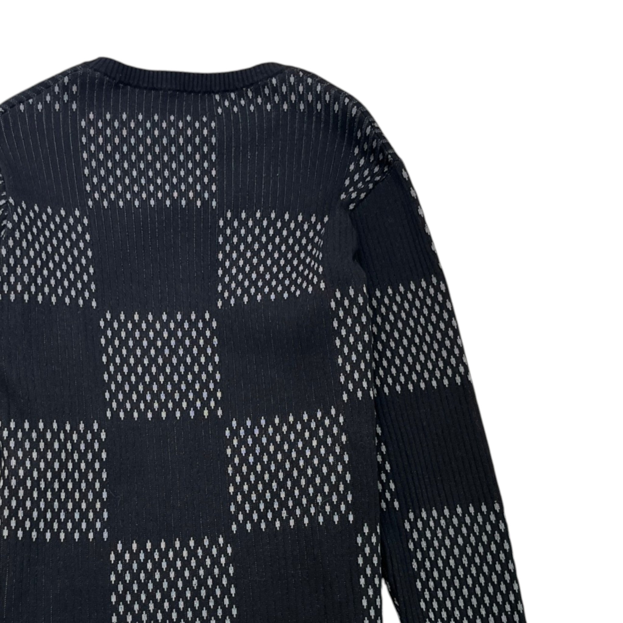 Men's Giant Damier Sweatshirt Black Size L