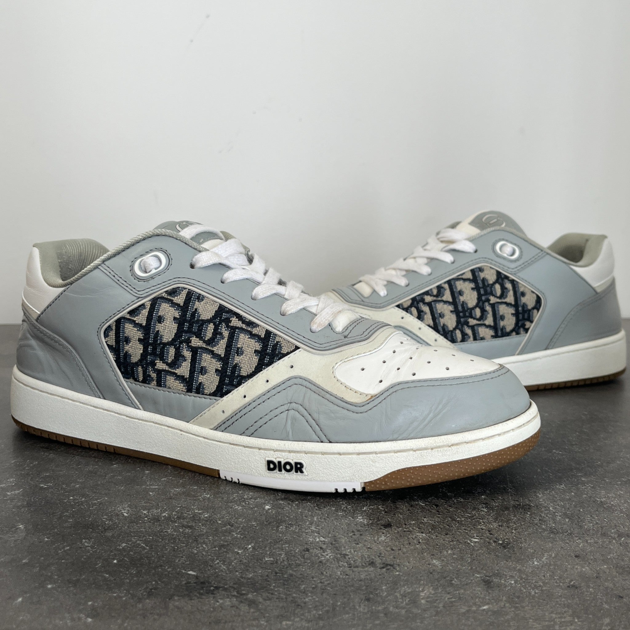 Men's B27 Low Trainers Grey Size EU 44 / UK 10