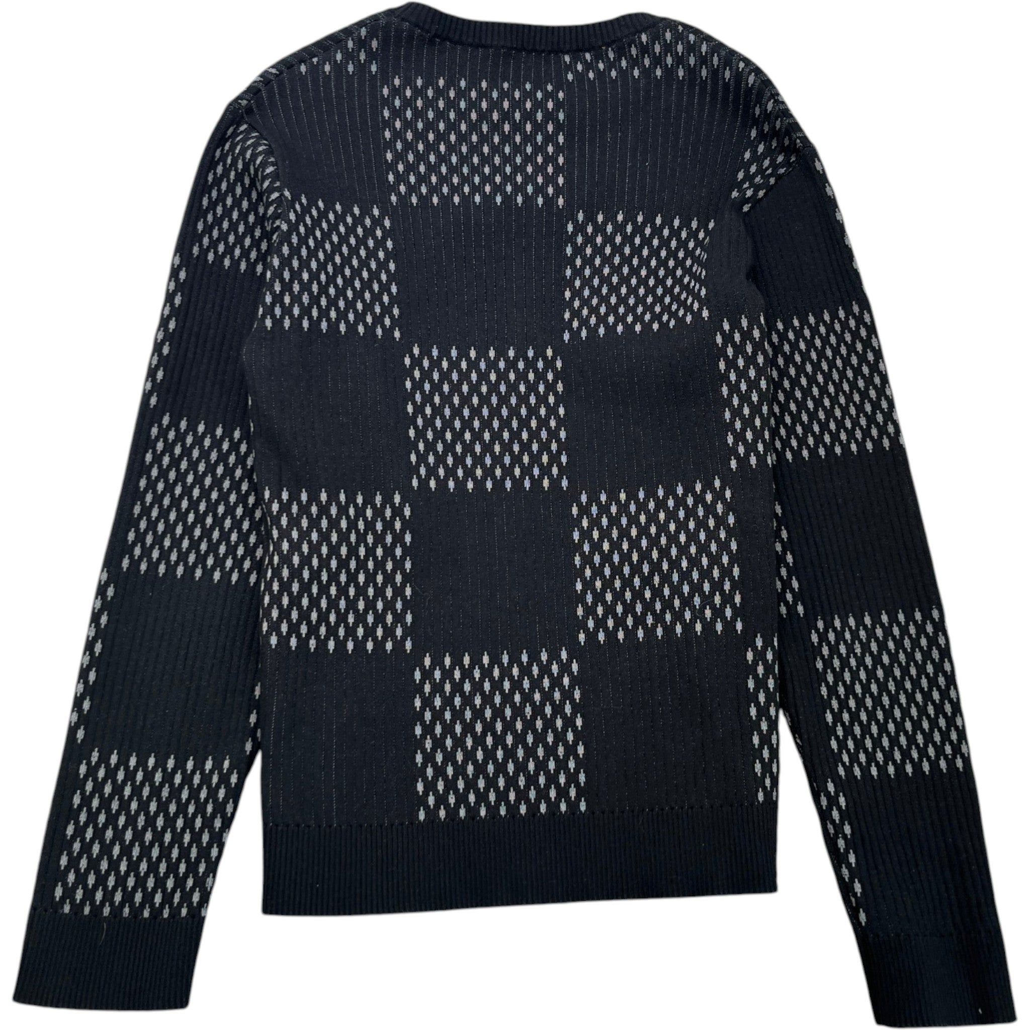 Men's Giant Damier Sweatshirt Black Size L