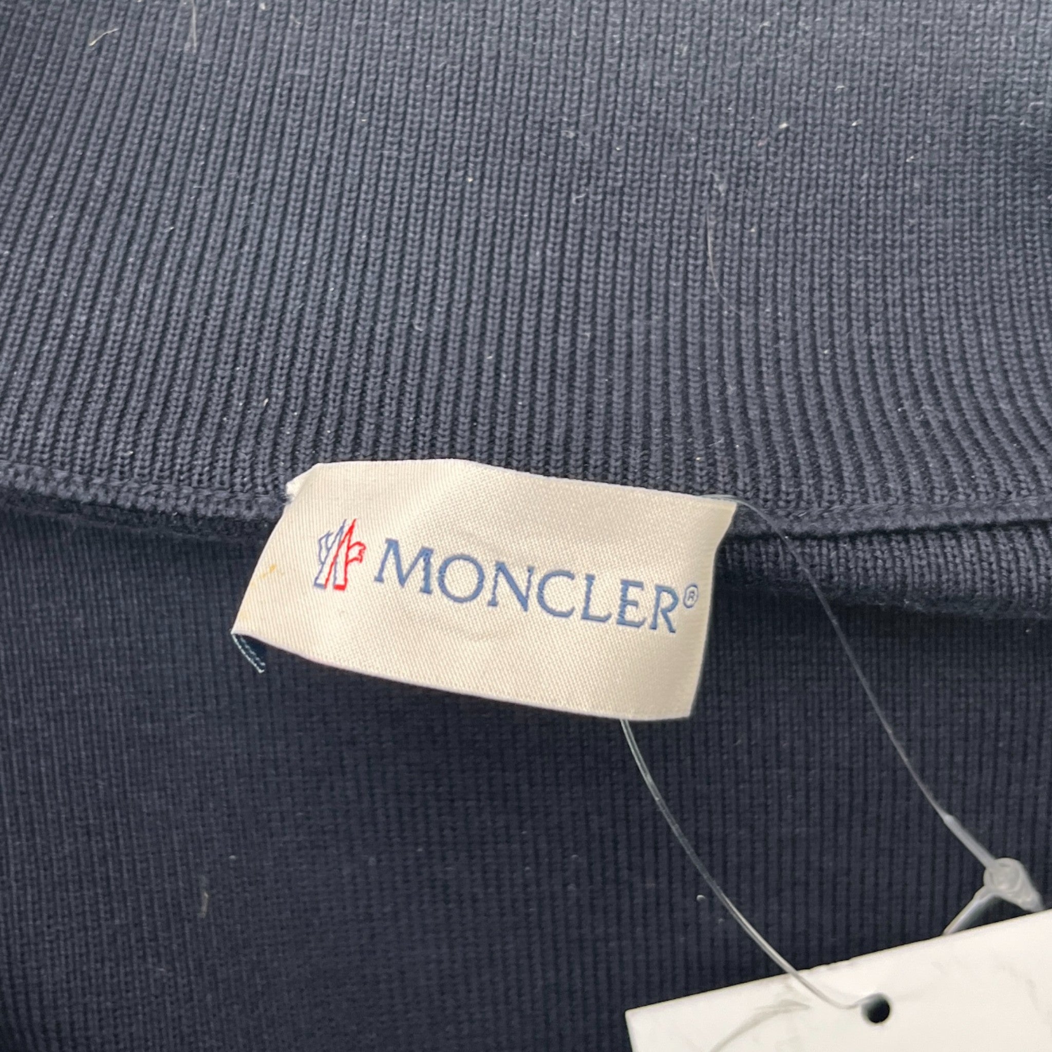 Men's Cardigan Tricot Jacket Navy Size M