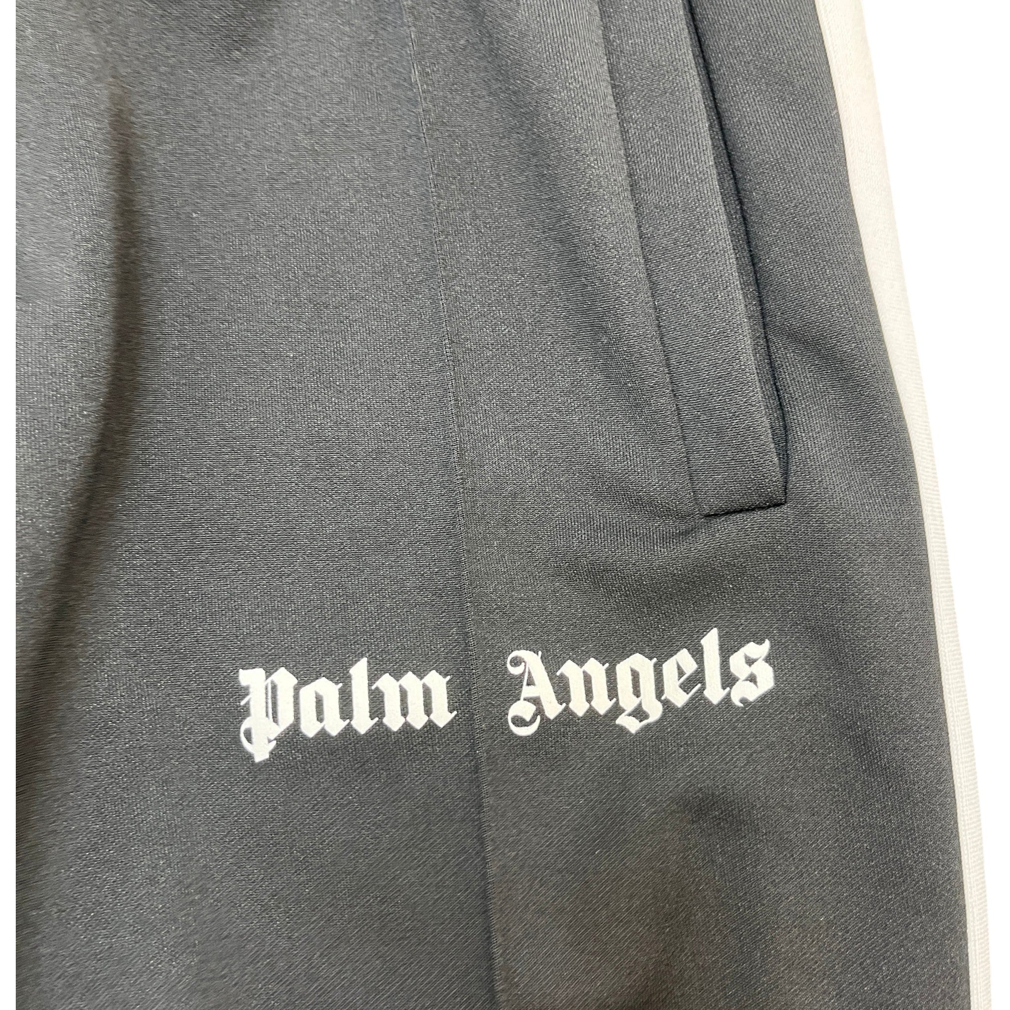 Men's Logo Print Joggers Black Size L
