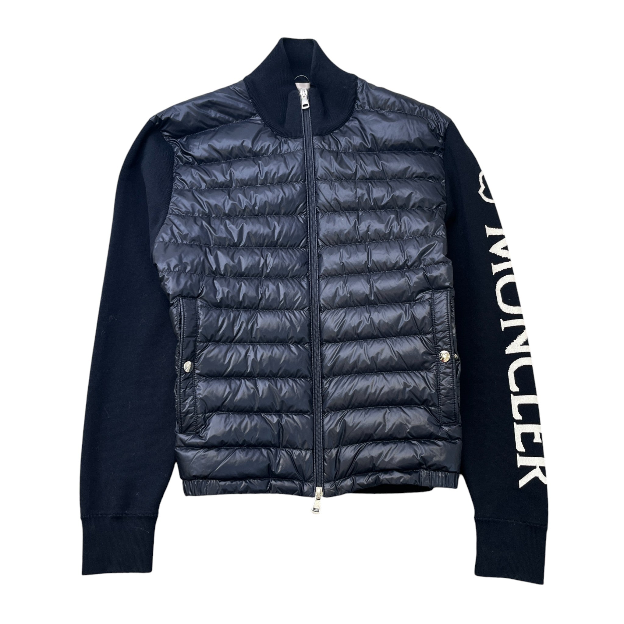 Men's Cardigan Tricot Jacket Navy Size M