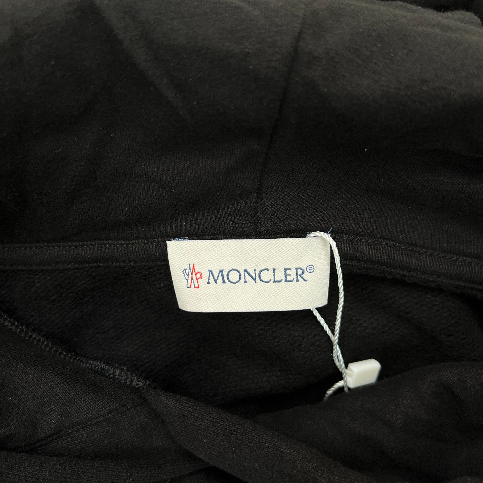 Men's Embroidered Logo Hoodie Black Size XXS