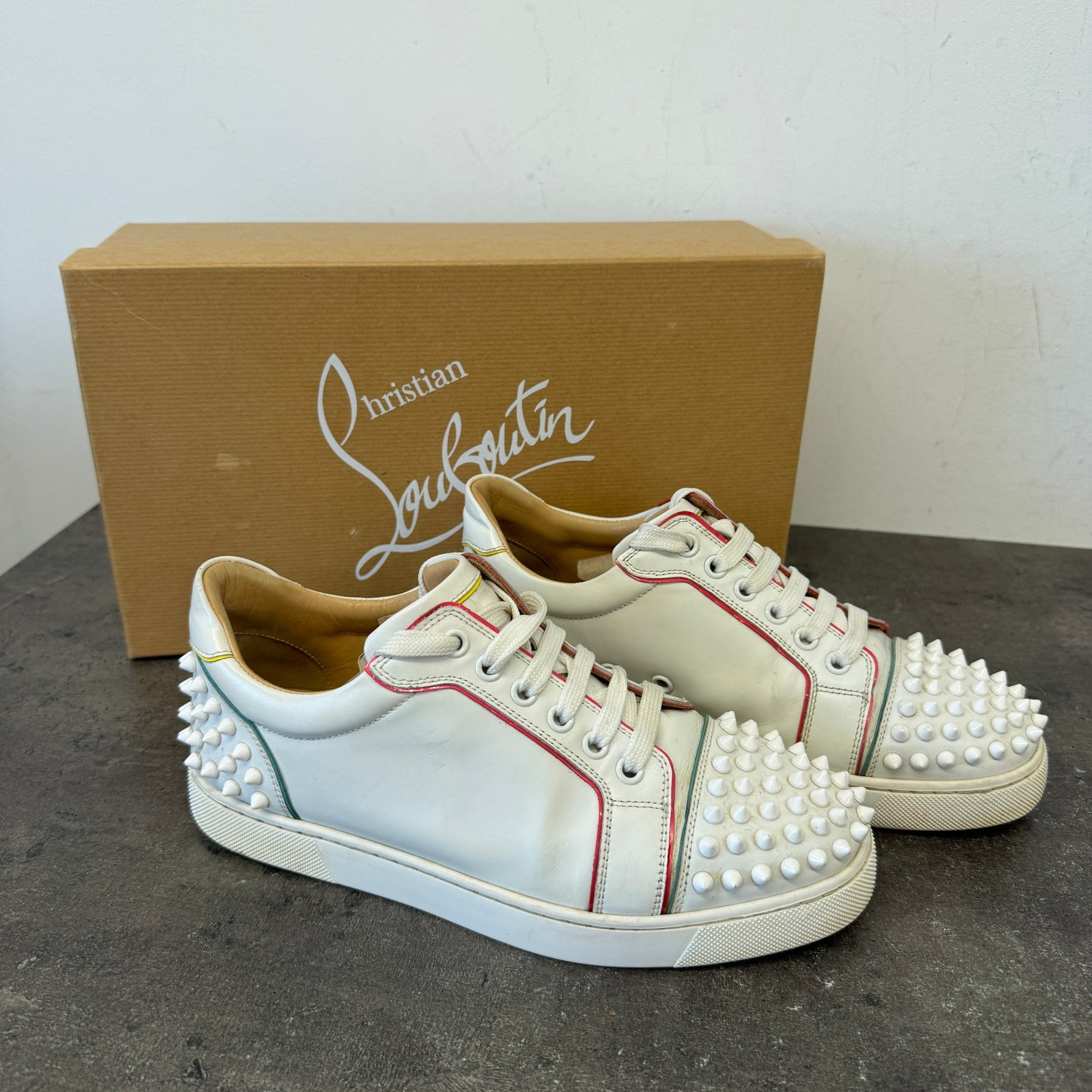 Women's Vieira 2 Flat Low Trainers White Size EU 37.5 / UK 4.5