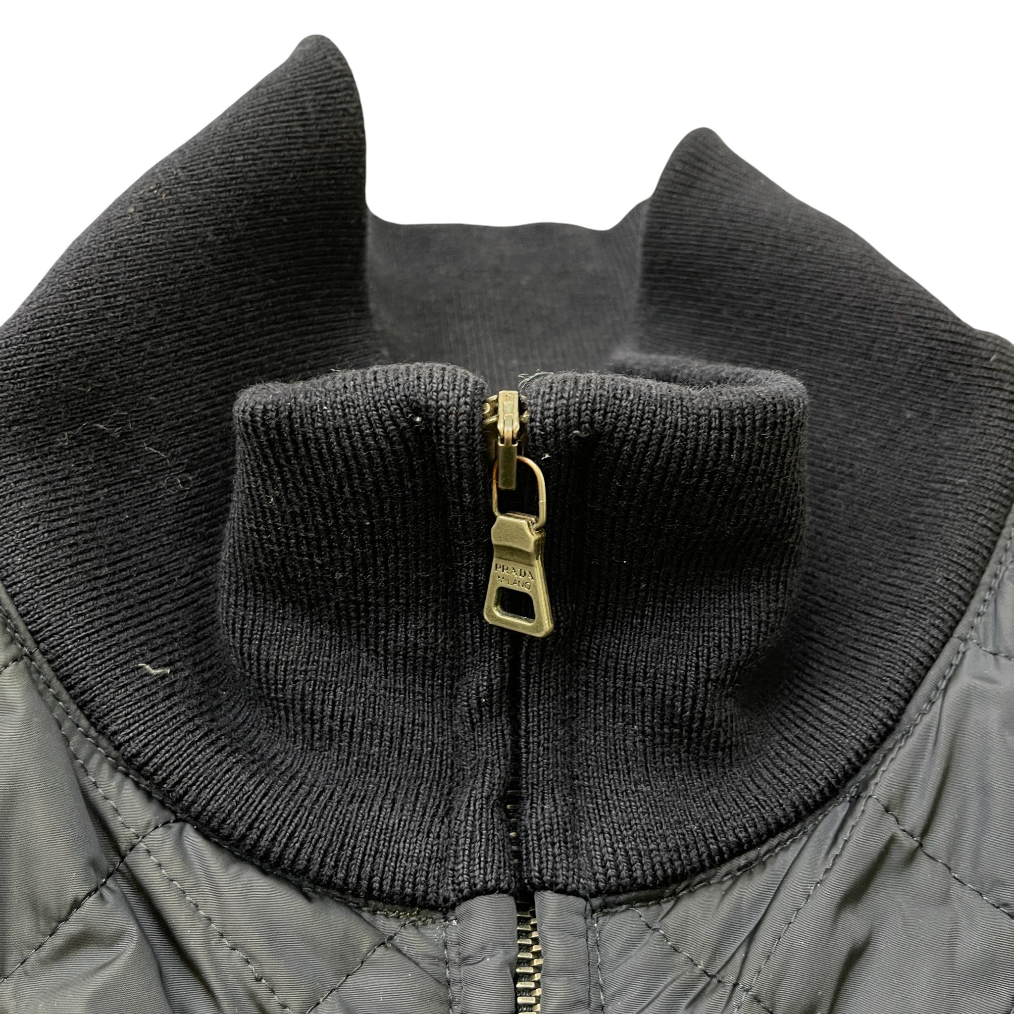 Men's Sport Quilted Jacket Navy Size IT 52 / XL