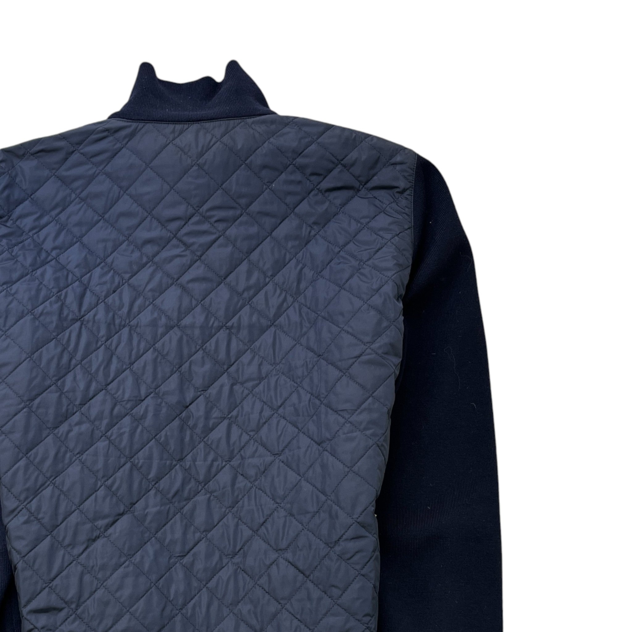 Men's Sport Quilted Jacket Navy Size IT 52 / XL