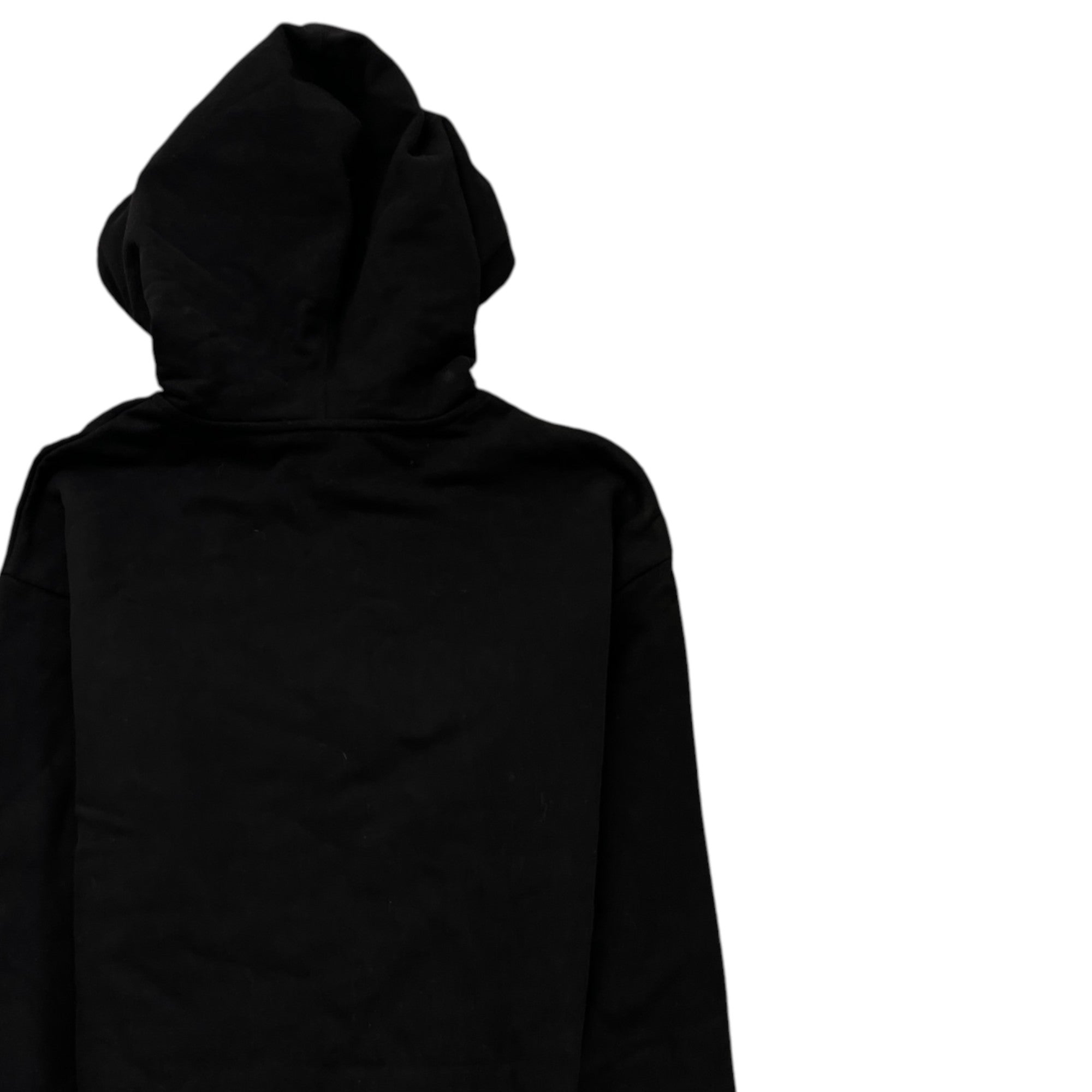Men's Embroidered Logo Hoodie Black Size XXS