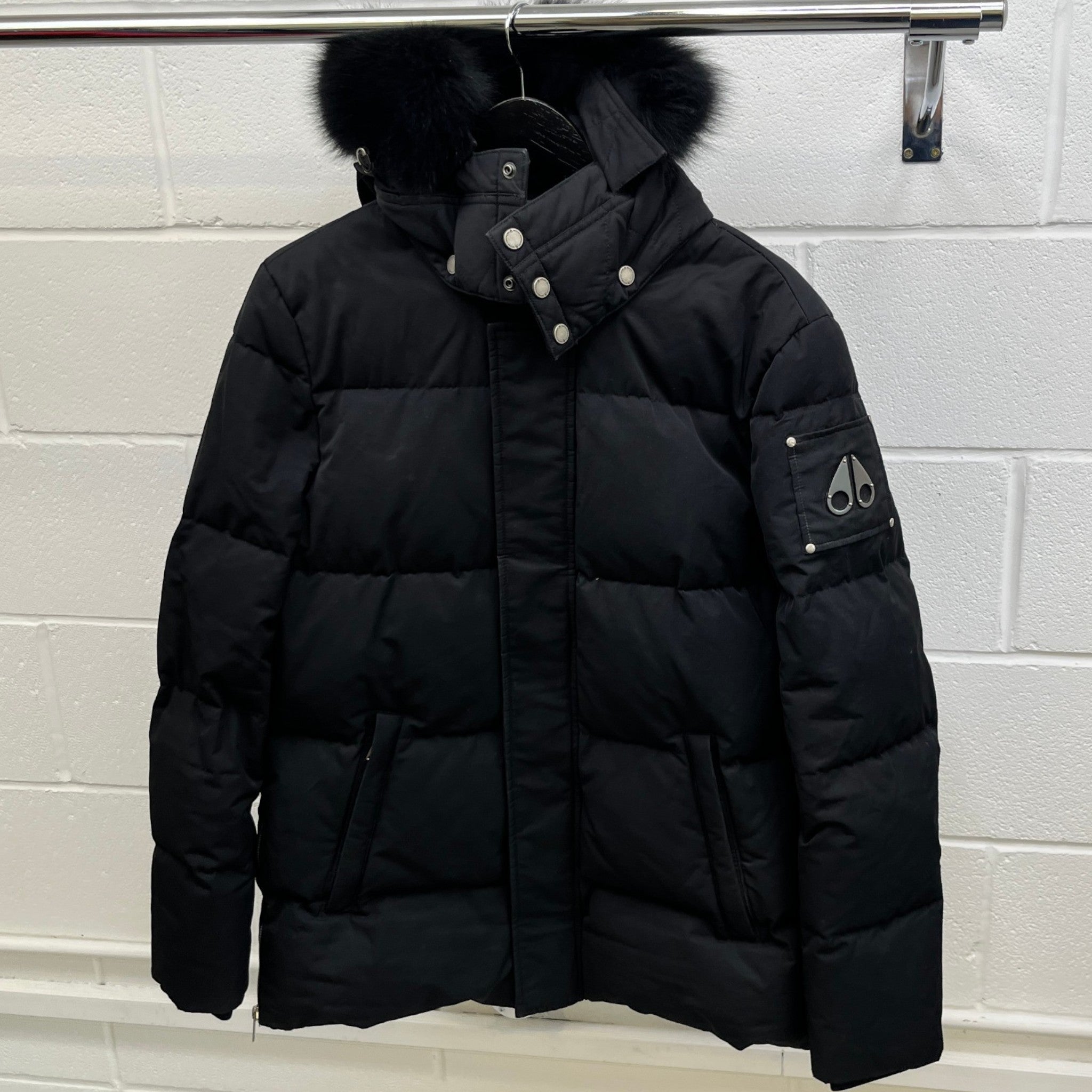 Men's 3Q Down Jacket Black Size L