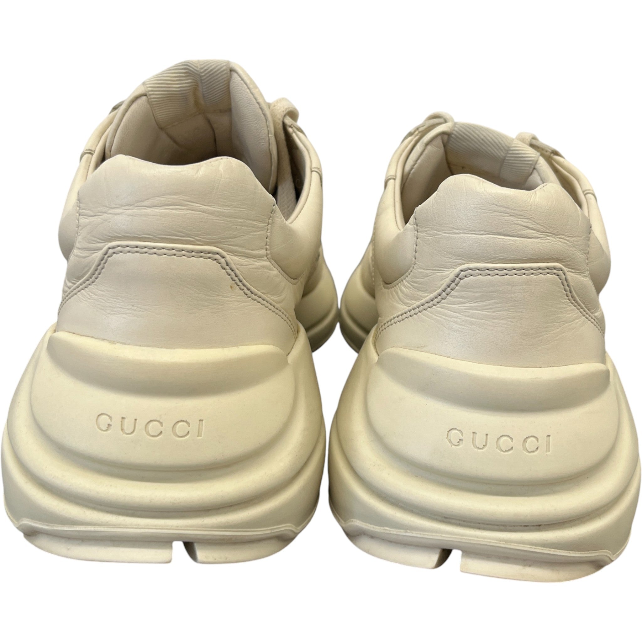 Men's Rhyton Low Trainers Beige Size EU 44.5 / UK 10.5