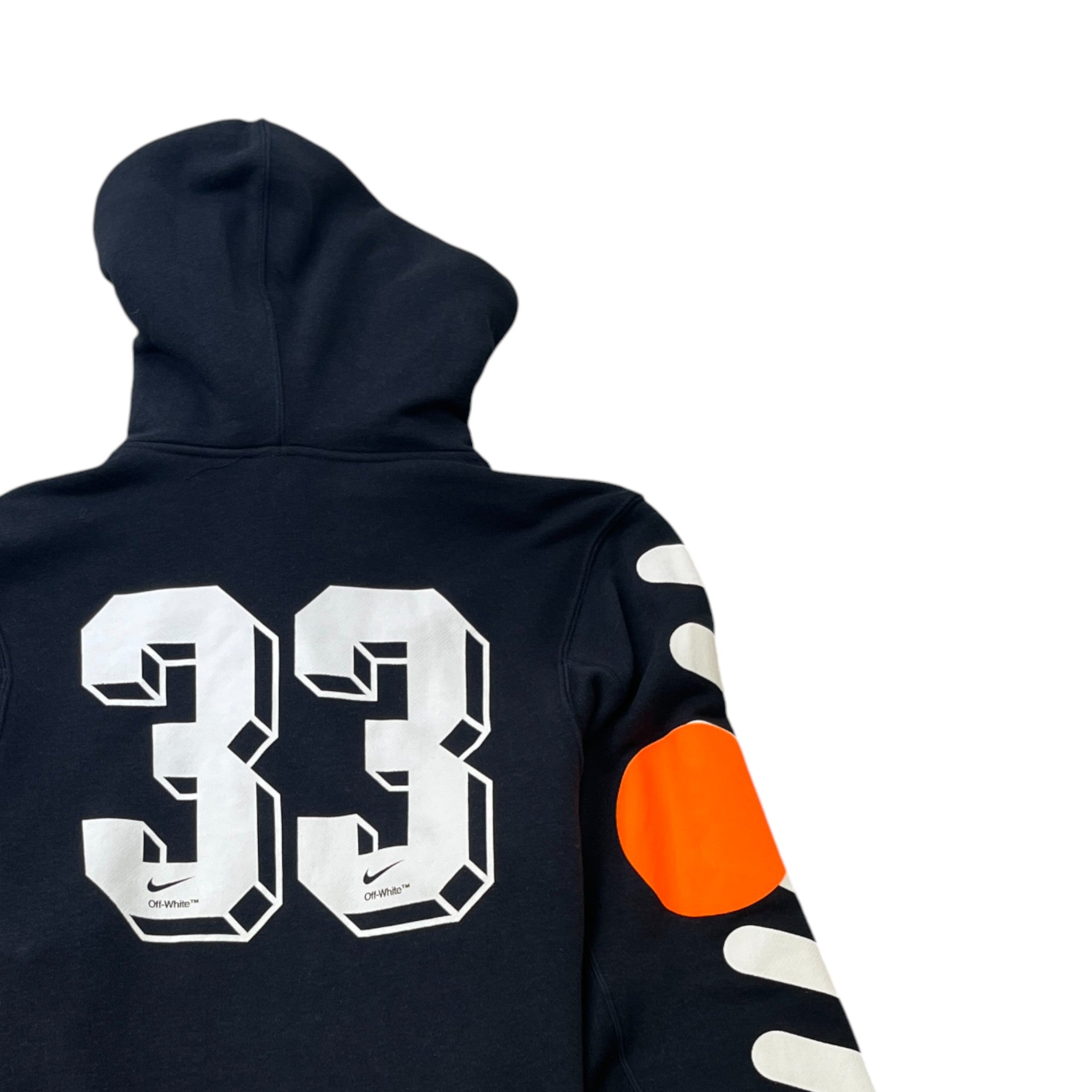 Men's Nikelab X Off-White Mercurial Nrg Hoodie Black Size S