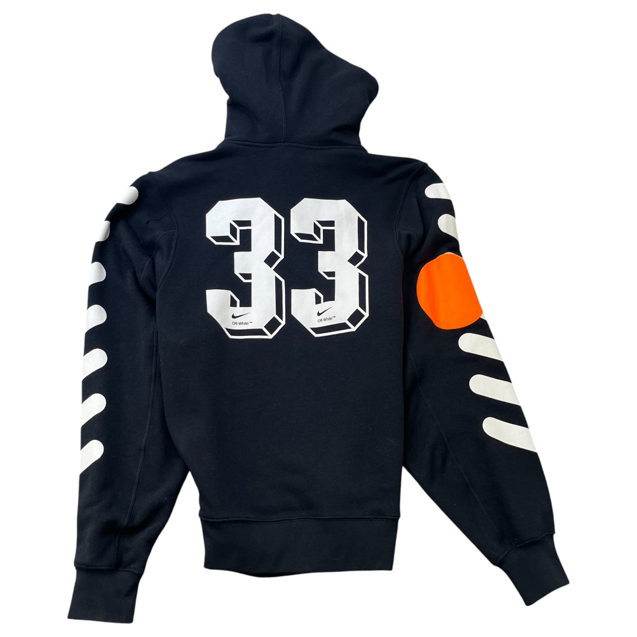 Men's Nikelab X Off-White Mercurial Nrg Hoodie Black Size S