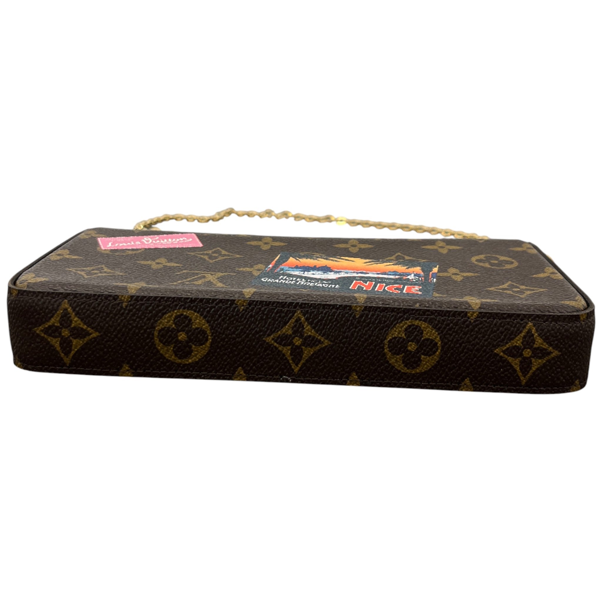 Women's Monogram Pochette Felicie World Tour Bag Brown